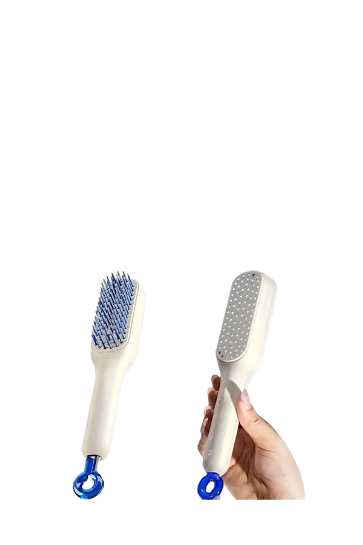 Kendini Temizleyen Masajlı Saç Tarağı – Anti-statik, Ergonomik Tasarım - Just Cheap Store Görsel 2
