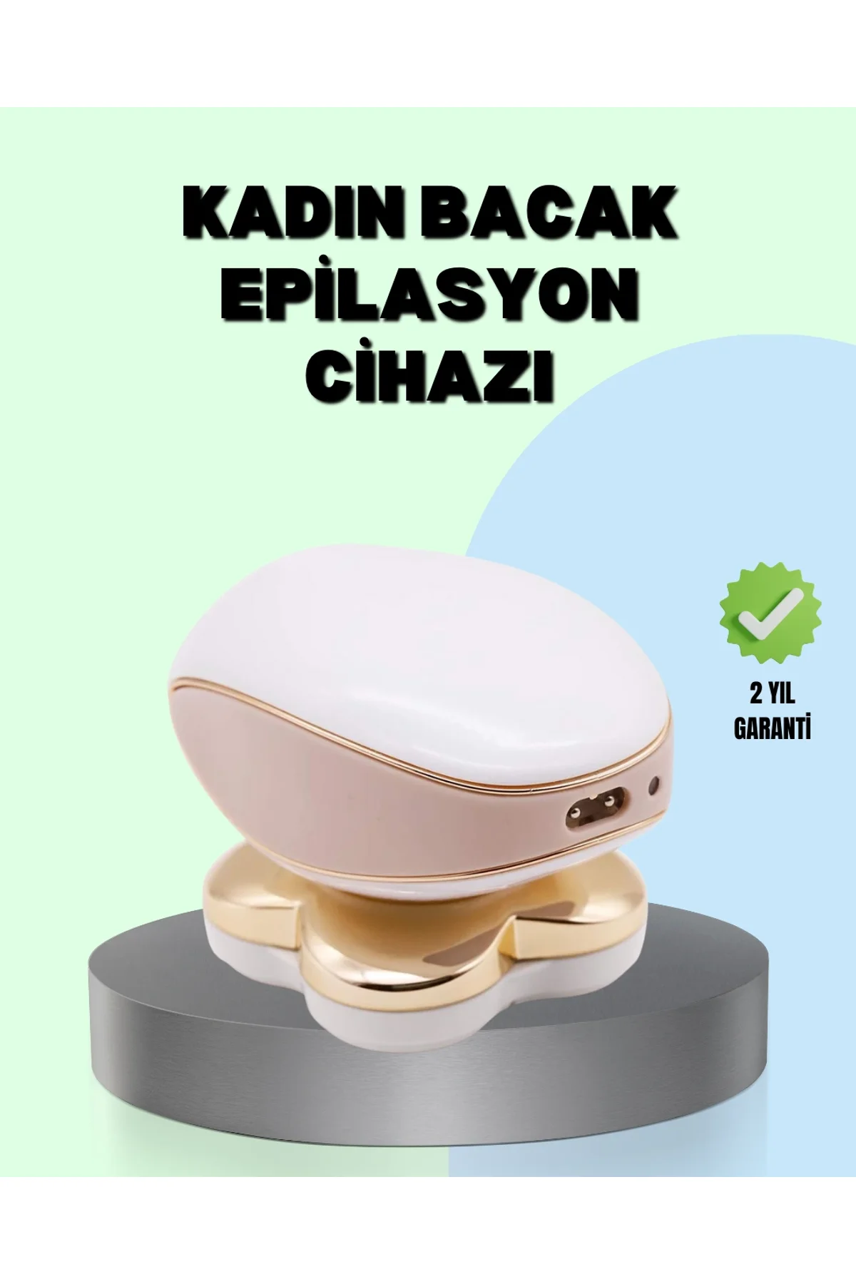 Hassas Ciltler İçin Ağrısız Vücut Tüy Temizleme Cihazı
