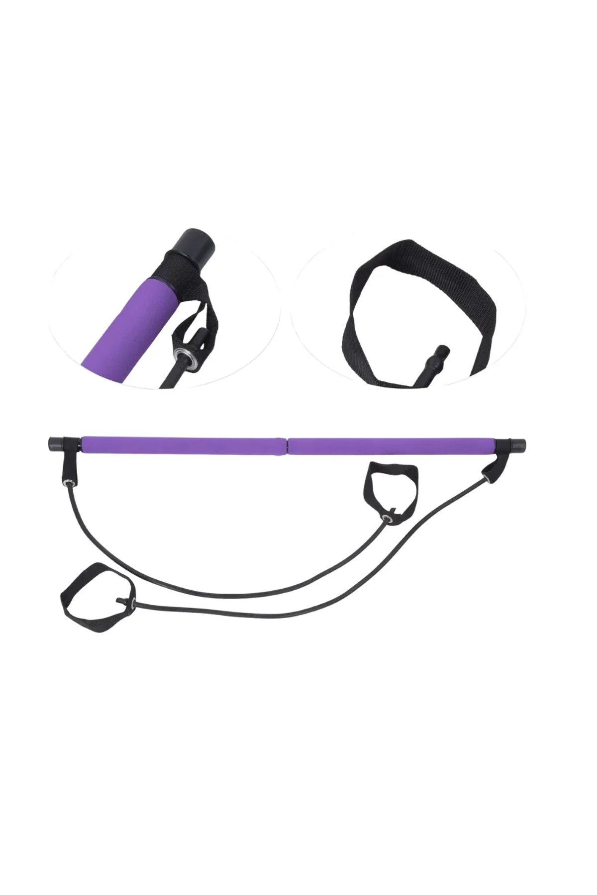 Pilates Bar Egzersiz Aleti Bilek Destekli Çok Yönlü Kullanım - Just Cheap Store Görsel 3