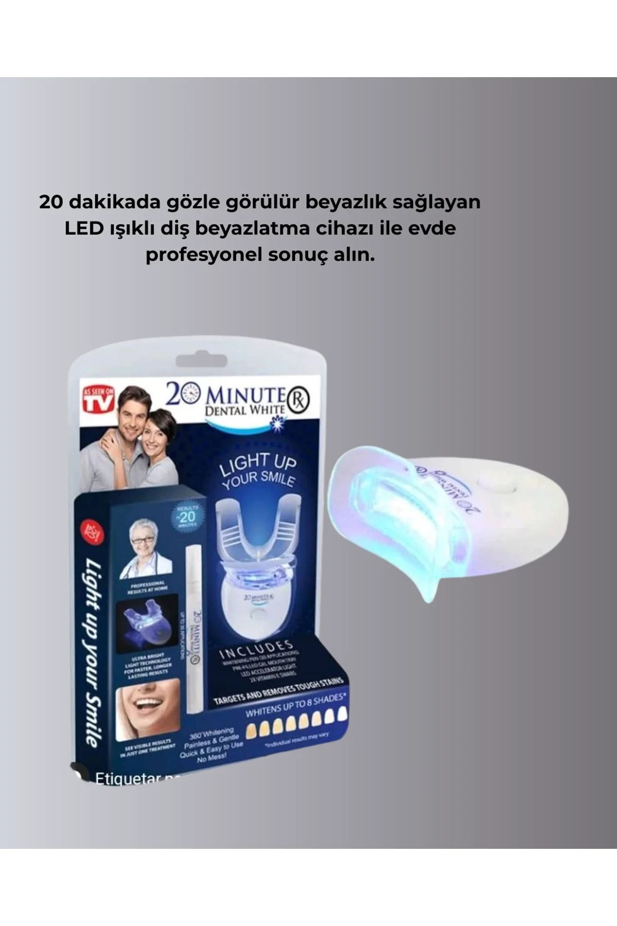 Beyazlatma Kalemli Led Diş Parlatma Seti - Just Cheap Store Görsel 5