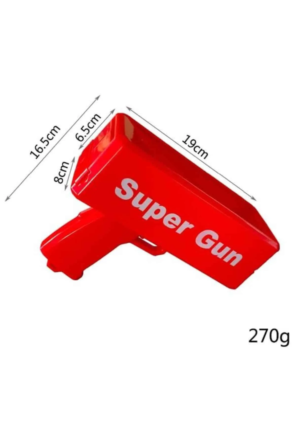 Para Saçma Tabancası Kırmızı Para Fırlatma Oyuncağı Parti Eğlencesi - Just Cheap Store Görsel 5