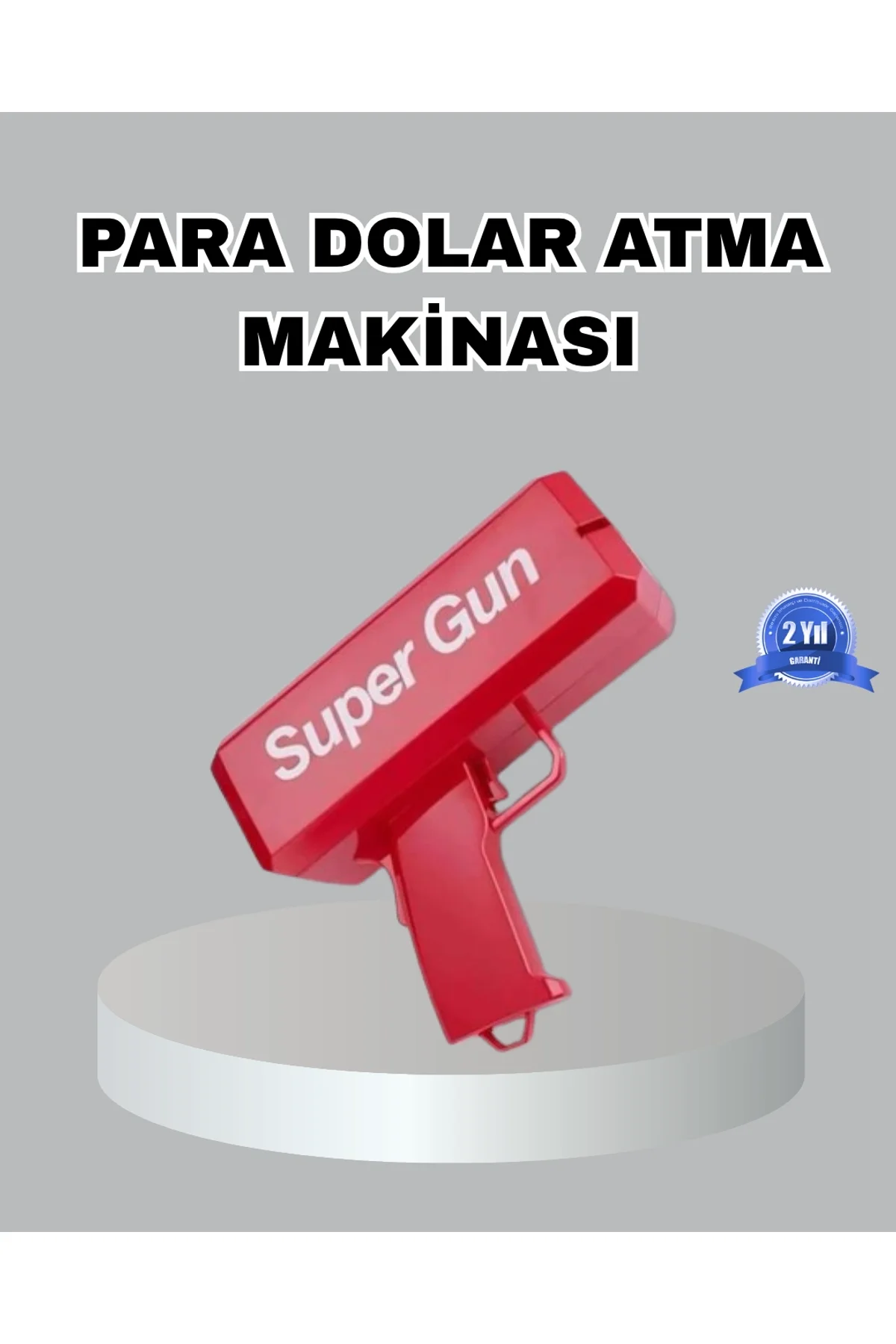 Para Saçma Makinesi Kırmızı Model 100’lü Para Hediyeli