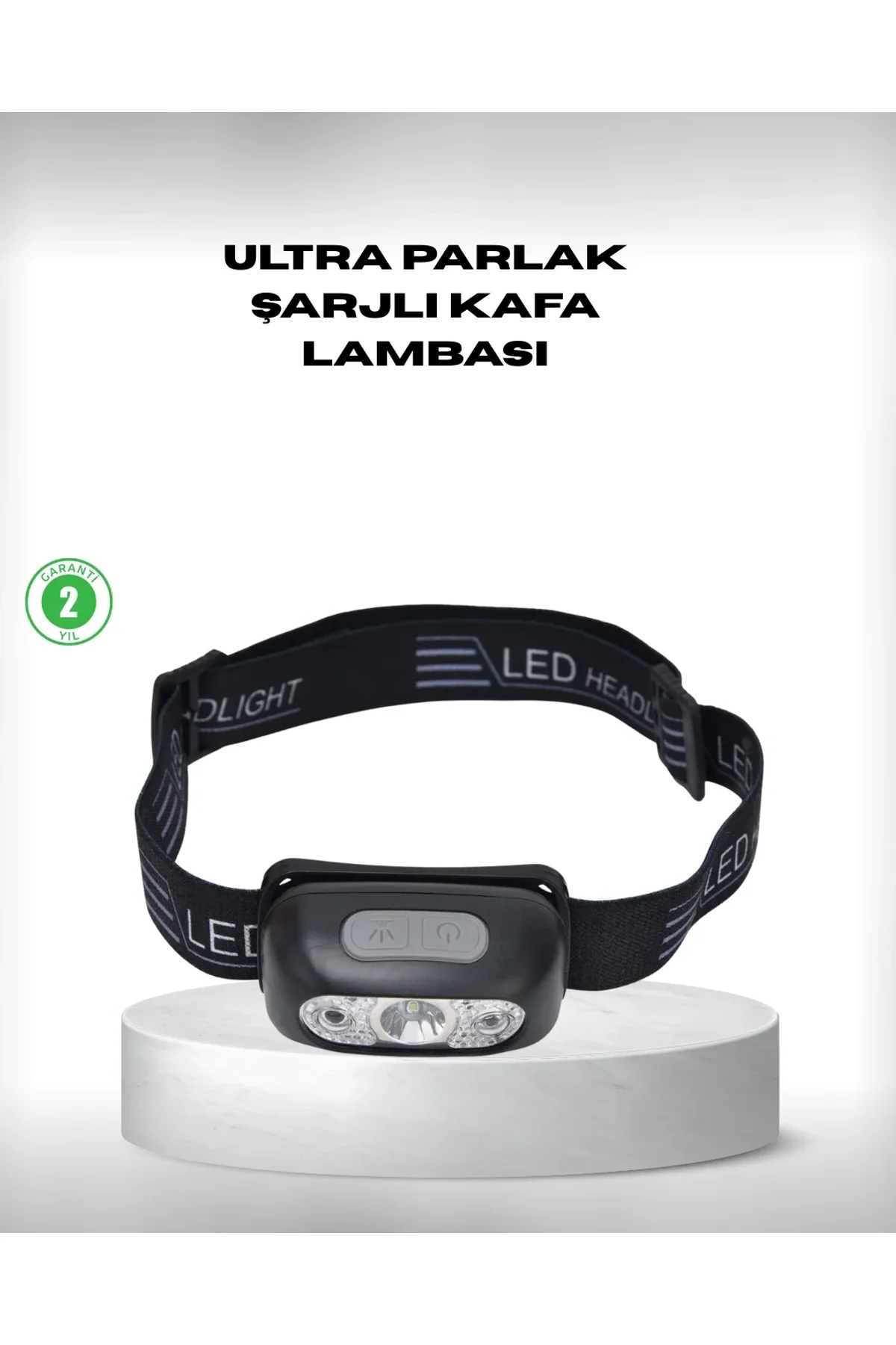 Gece Balıkçılığı İçin Ultra Parlak Şarjlı Kafa Lambası | 4 Işık Modu + Usb Şarj - Just Cheap Store Görsel 2