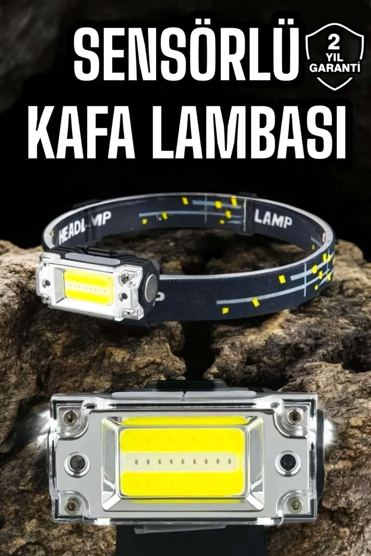 Kafa Lambası Led Fener Pratik Taşınabilir Ayarlanabilir Usb Şarjlı - Just Cheap Store Görsel 2