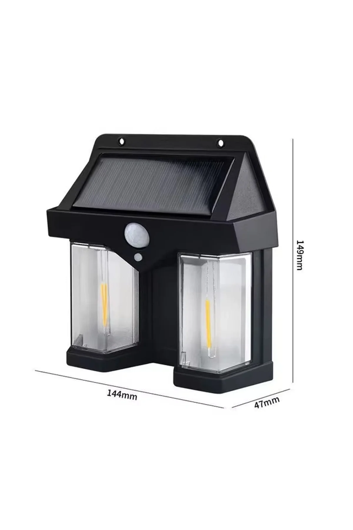 Fithome Or-228 Hareket Sensörlü Su Geçirmez Solar Bahçe Aydınlatma Duvar Lambası - Just Cheap Store Görsel 5