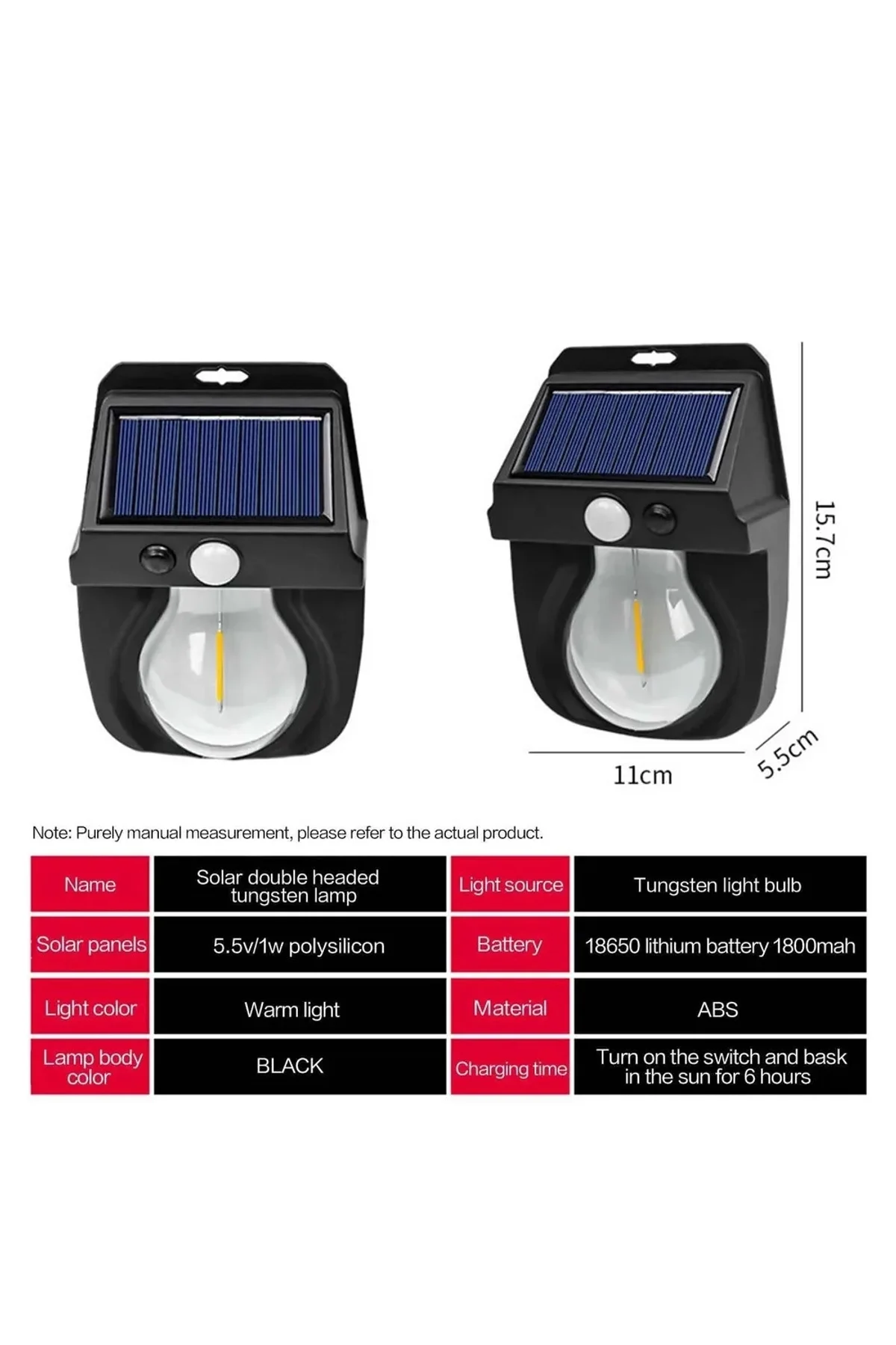Fithome Or-118 Hareket Sensörlü Su Geçirmez Solar Bahçe Aydınlatma Duvar Lambası - Just Cheap Store Görsel 4