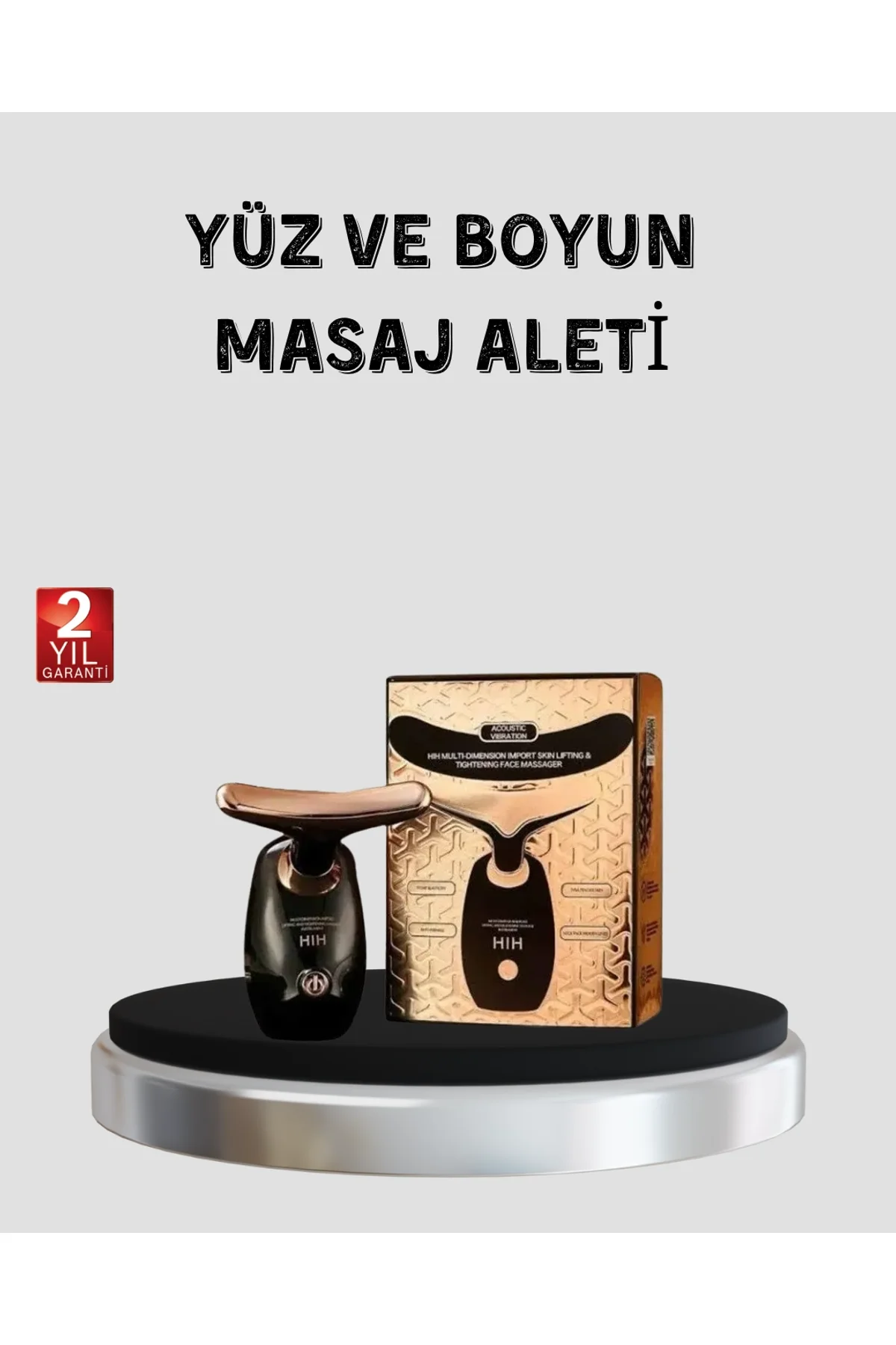 Titreşimli Cilt Gençleştirme Cihazı Yüz Ve Boyun Sıkılaştırıcı