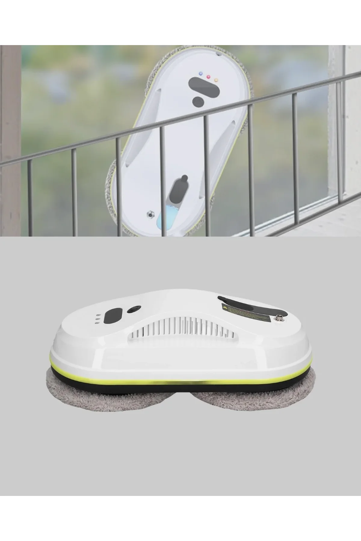 Ups Destekli Düşmeye Karşı Korumalı Cam Temizleme Robotu - Just Cheap Store Görsel 5