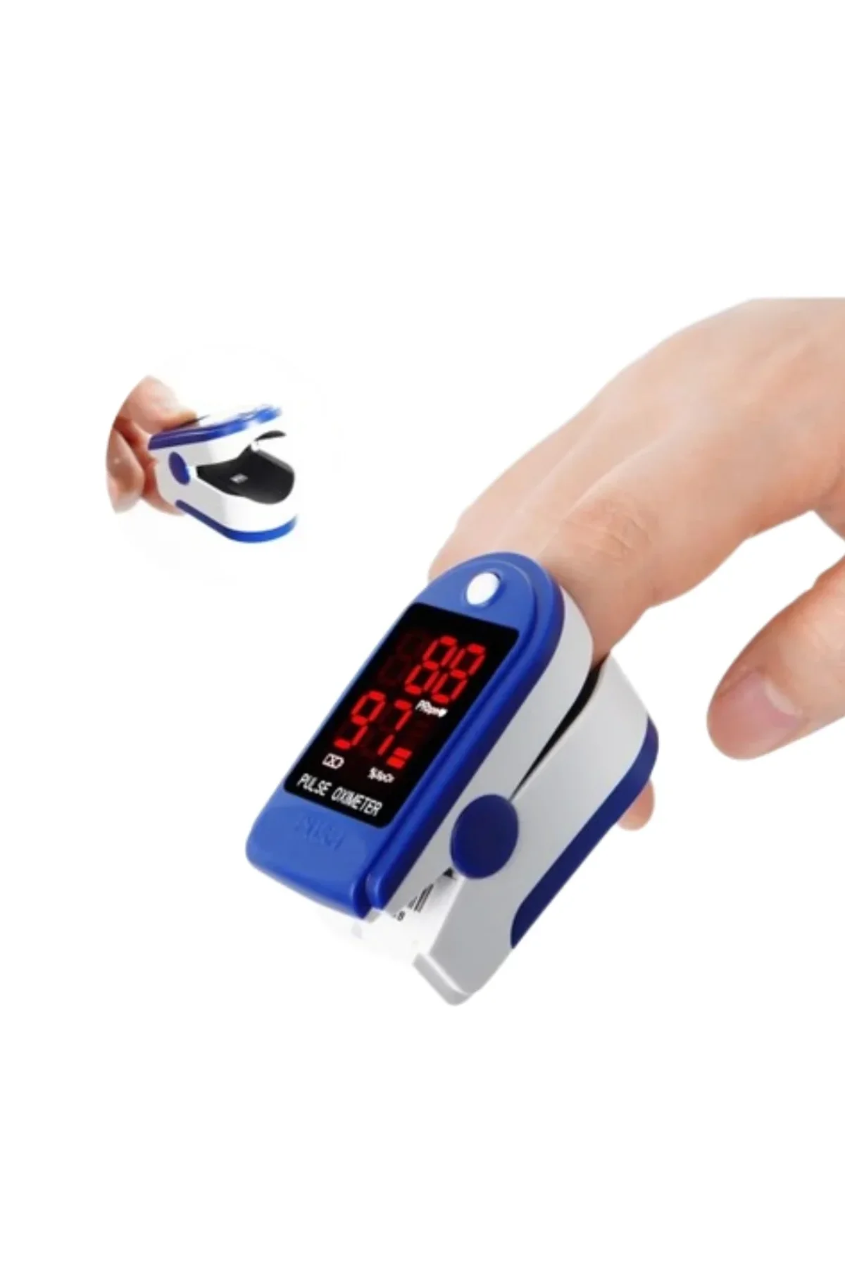Parmak Tipi Pulse Oksimetre Hassas Ölçüm Taşınabilir Sağlık Cihazı - Just Cheap Store Görsel 5
