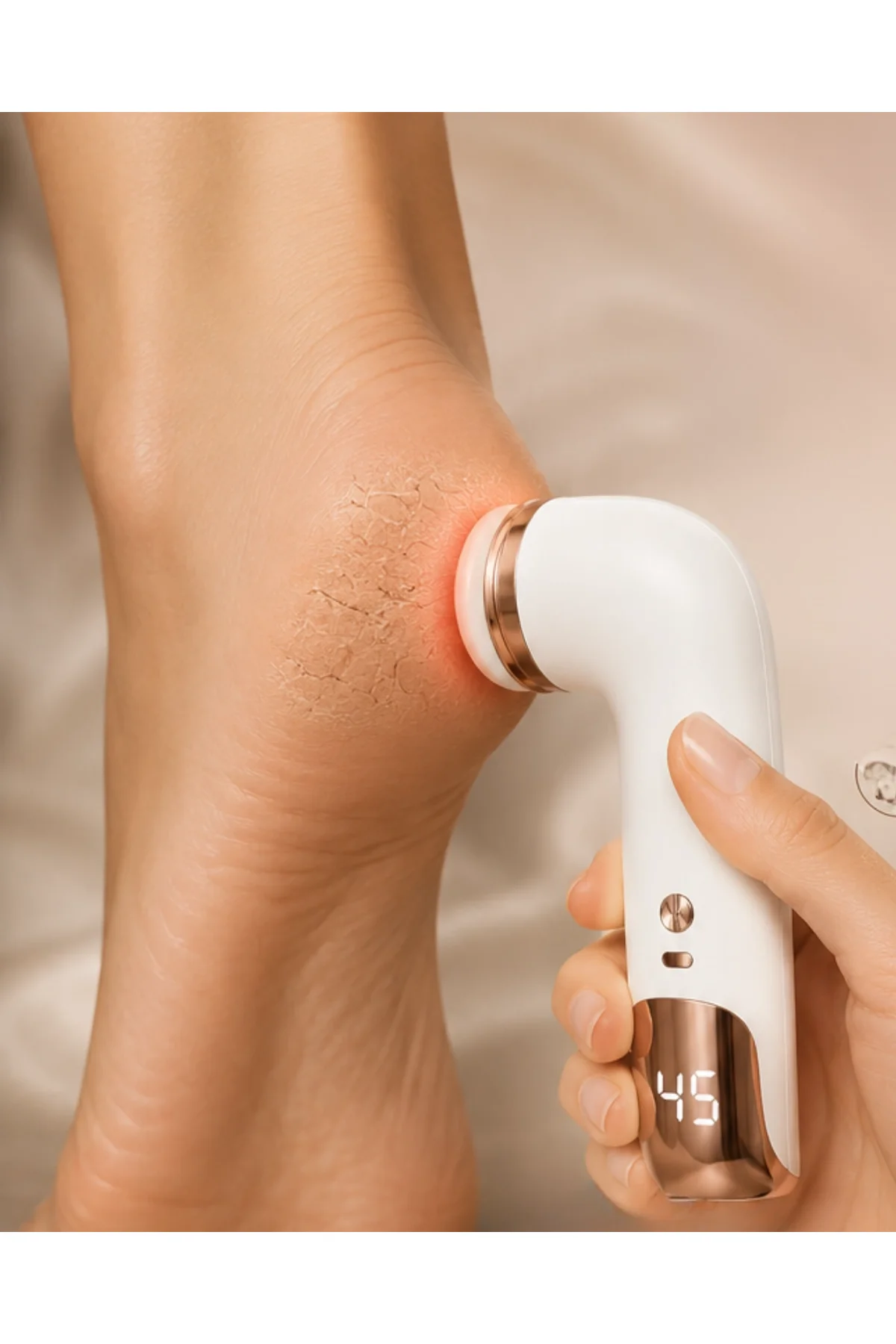 Kablosuz Epilatör Topuk Temizleme Ve Cilt Peeling Cihazı 3’ü 1 Arada