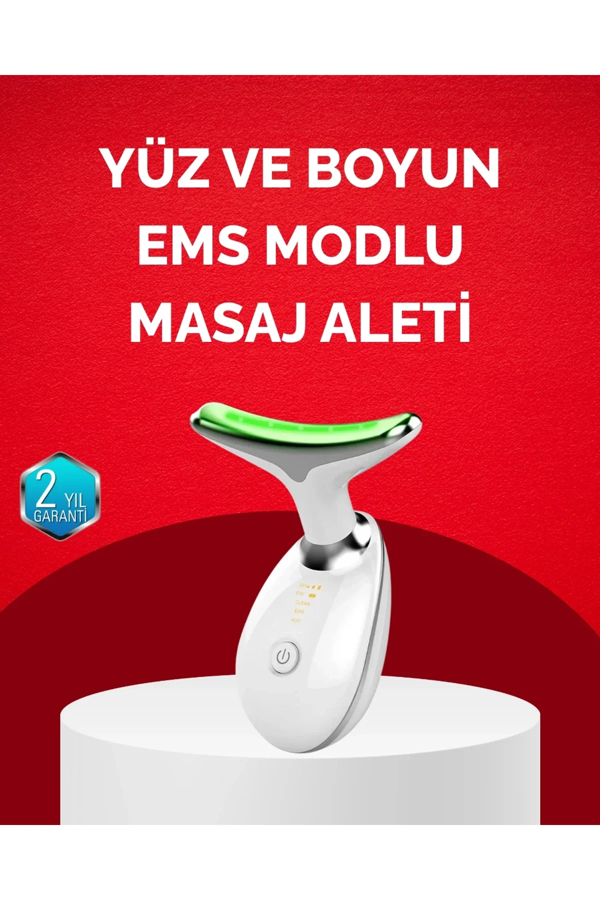 Usb Şarjlı Led Işık Terapili Yüz Boyun Bakım Cihazı - Just Cheap Store Görsel 2