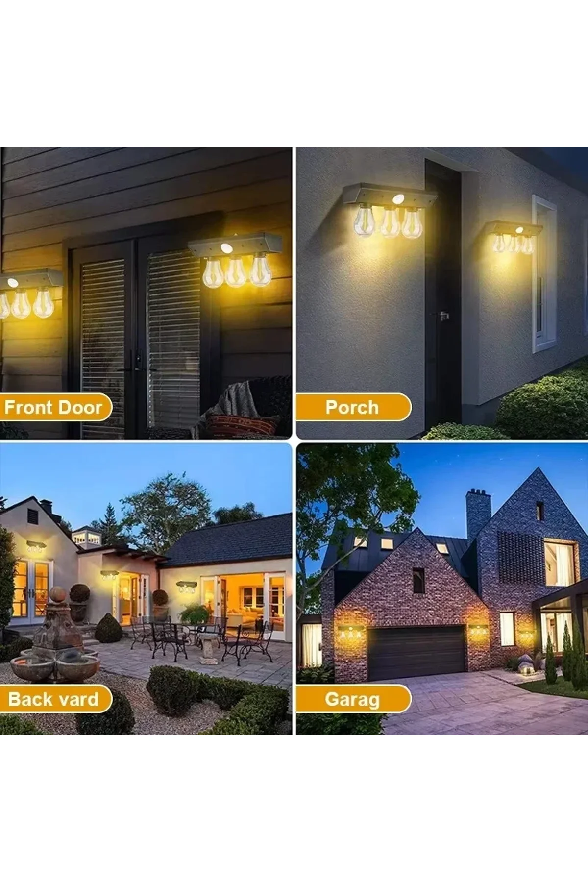 Fithome Yt-819 3 Watt Suya Dayanıklı Hareket Sensörlü Solar Led Lamba - Just Cheap Store Görsel 2
