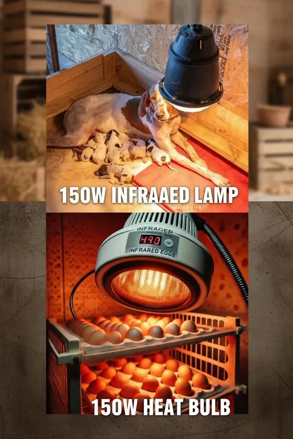 (6 Adet) 150w Kızılötesi Isıtıcılı Hayvan Isıtma Ve Kuluçka Lambası (kırmızı Işık) E27 (kalın Duy) - Just Cheap Store Görsel 4