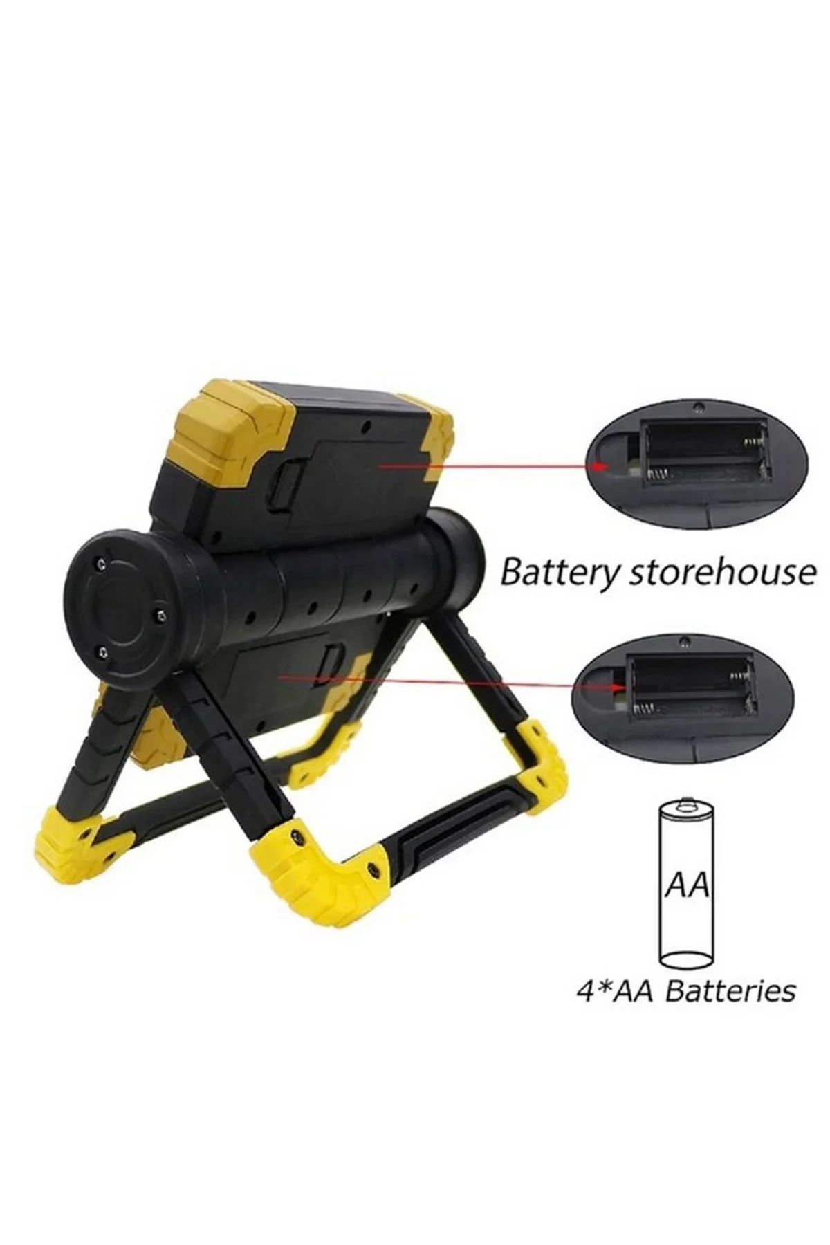 Br S100 30w Cob Led Usb Projektör El Feneri - Just Cheap Store Görsel 2