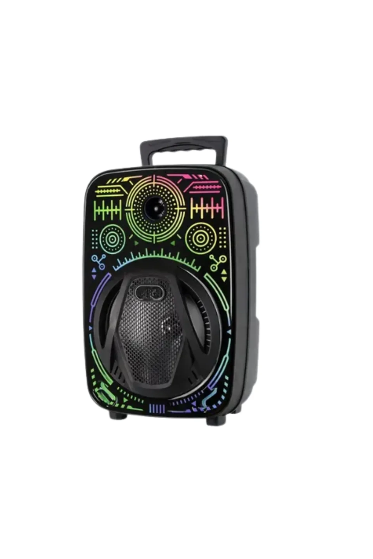 Taşınabilir Bluetooth Speaker Mikrofonlu Rgb Işıklı Karaoke Ses Sistemi - Just Cheap Store Görsel 5