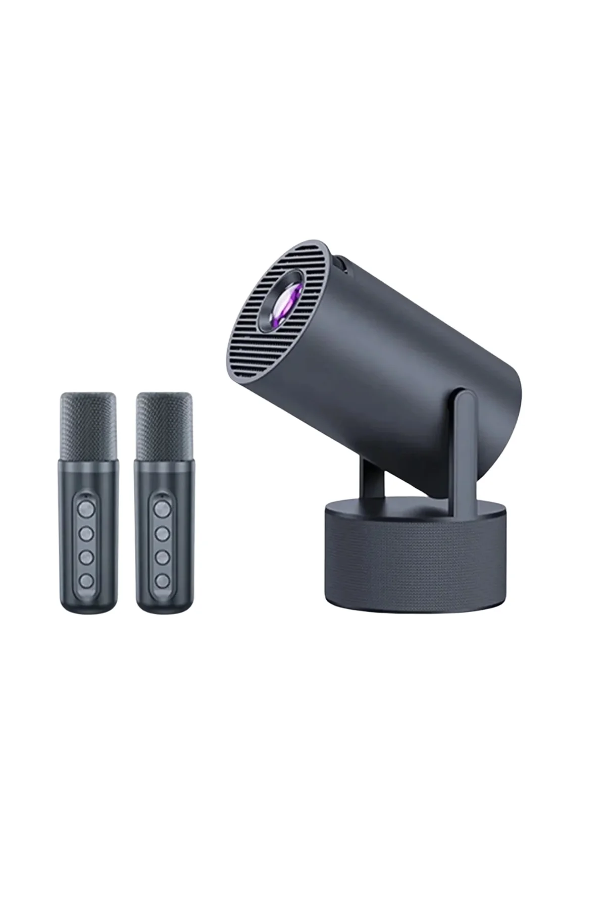 3ü 1 Arada Karaoke Ve Projeksiyon Sistemi Çift Mikrofon Destekli - Just Cheap Store Görsel 2