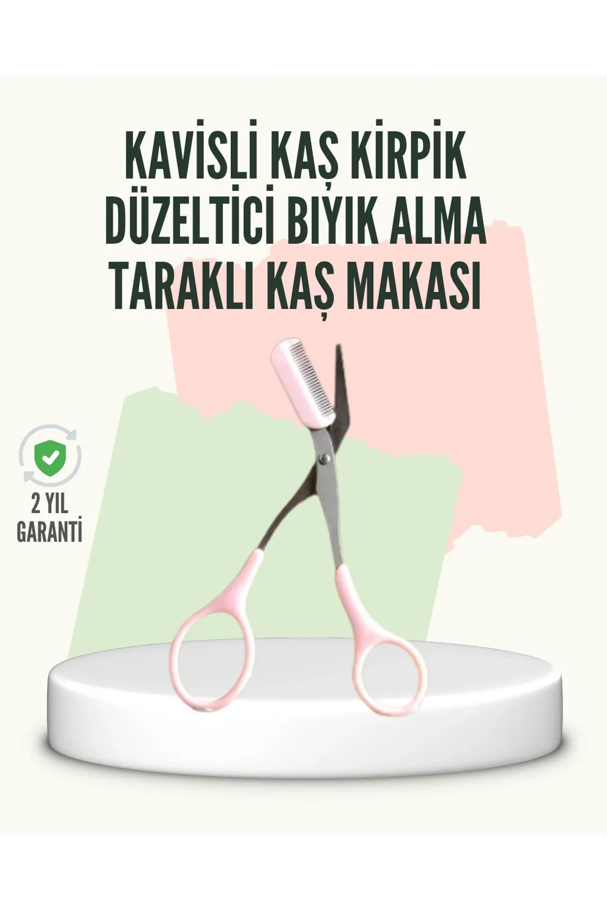 İnce Uçlu Çok Amaçlı Kaş Makası - Just Cheap Store Görsel 2