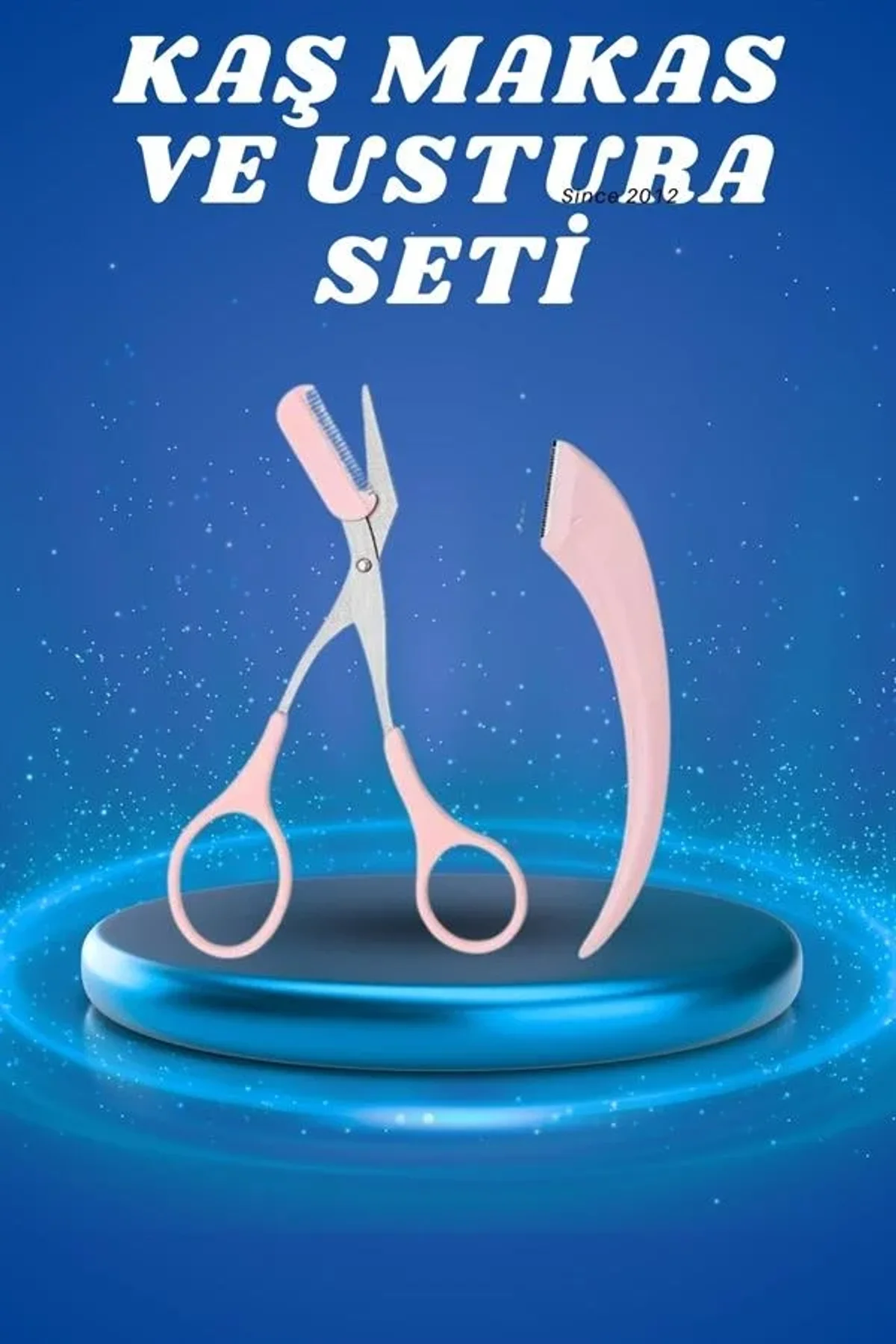 Profesyonel Taraklı Kaş Usturası Ve Kaş Makası Bıyık Alma Kaş Usturası - Just Cheap Store Görsel 3