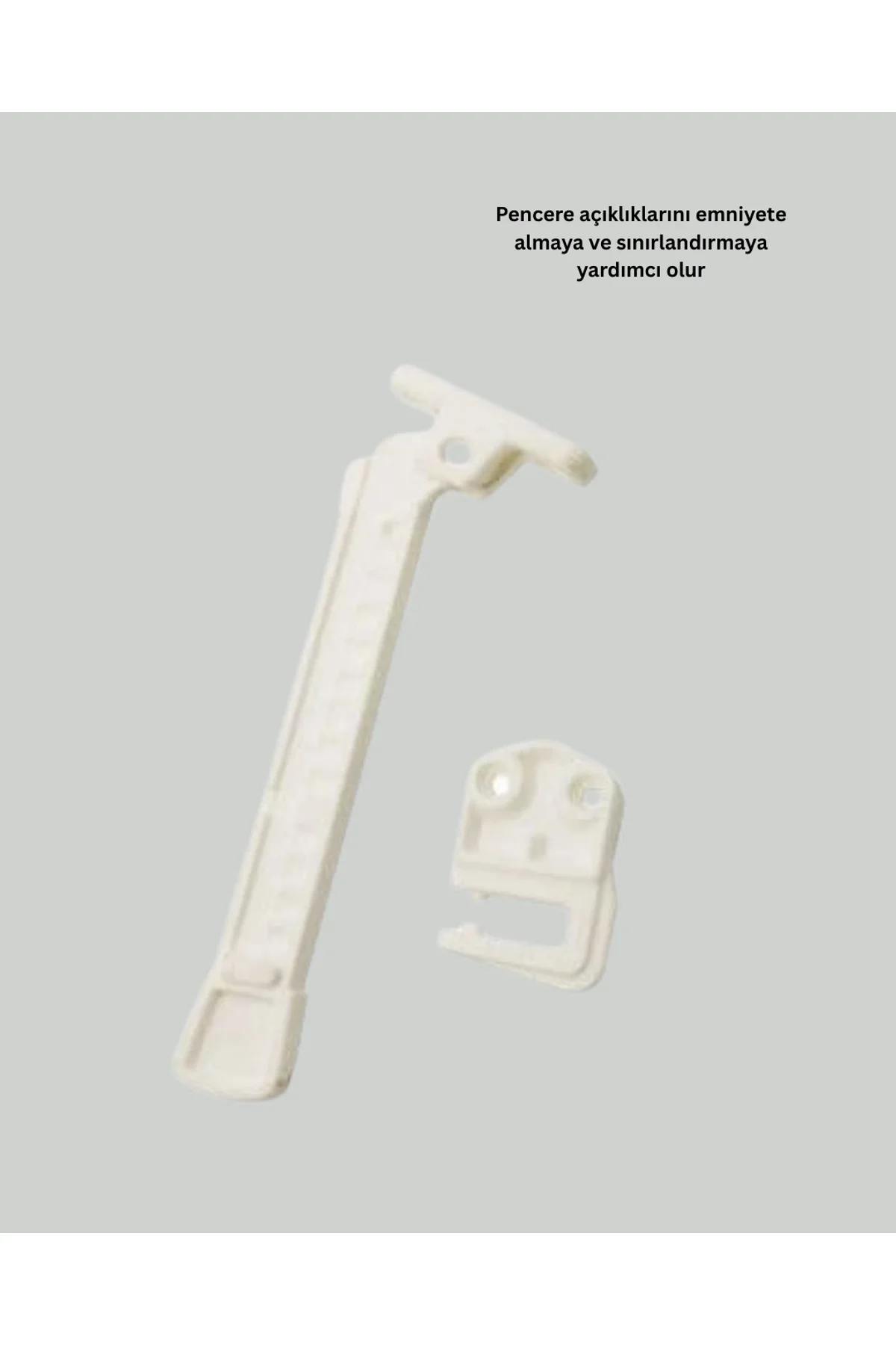 Cam Pencere Güvenlik Kilidi Açılma Sınırlayıcı Aparat 3 Adet - Just Cheap Store Görsel 4
