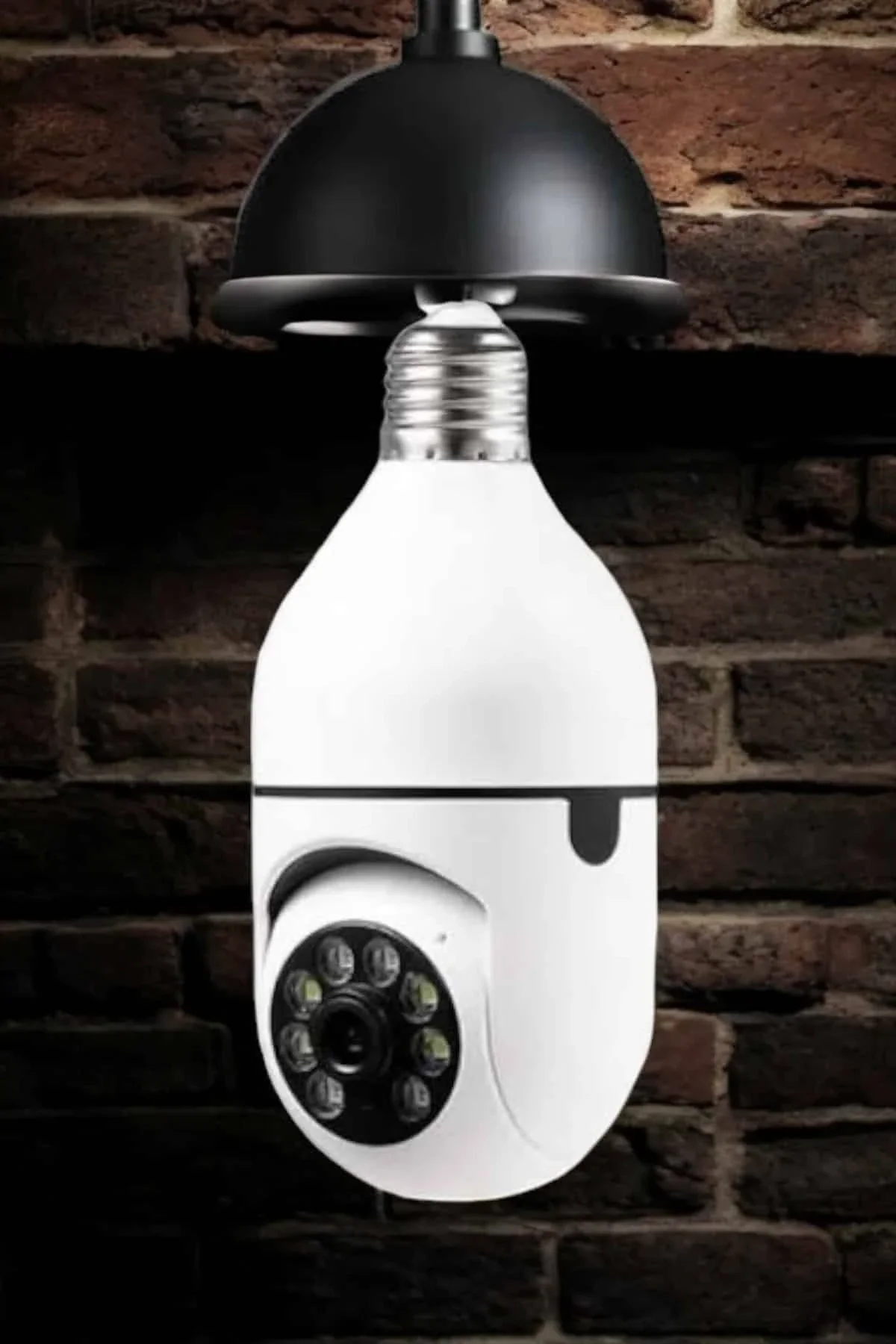 Wifi Kamera Duylu Ampul Görünümlü 360 Derece Dönebilen Ev Kamerası - Just Cheap Store Görsel 5