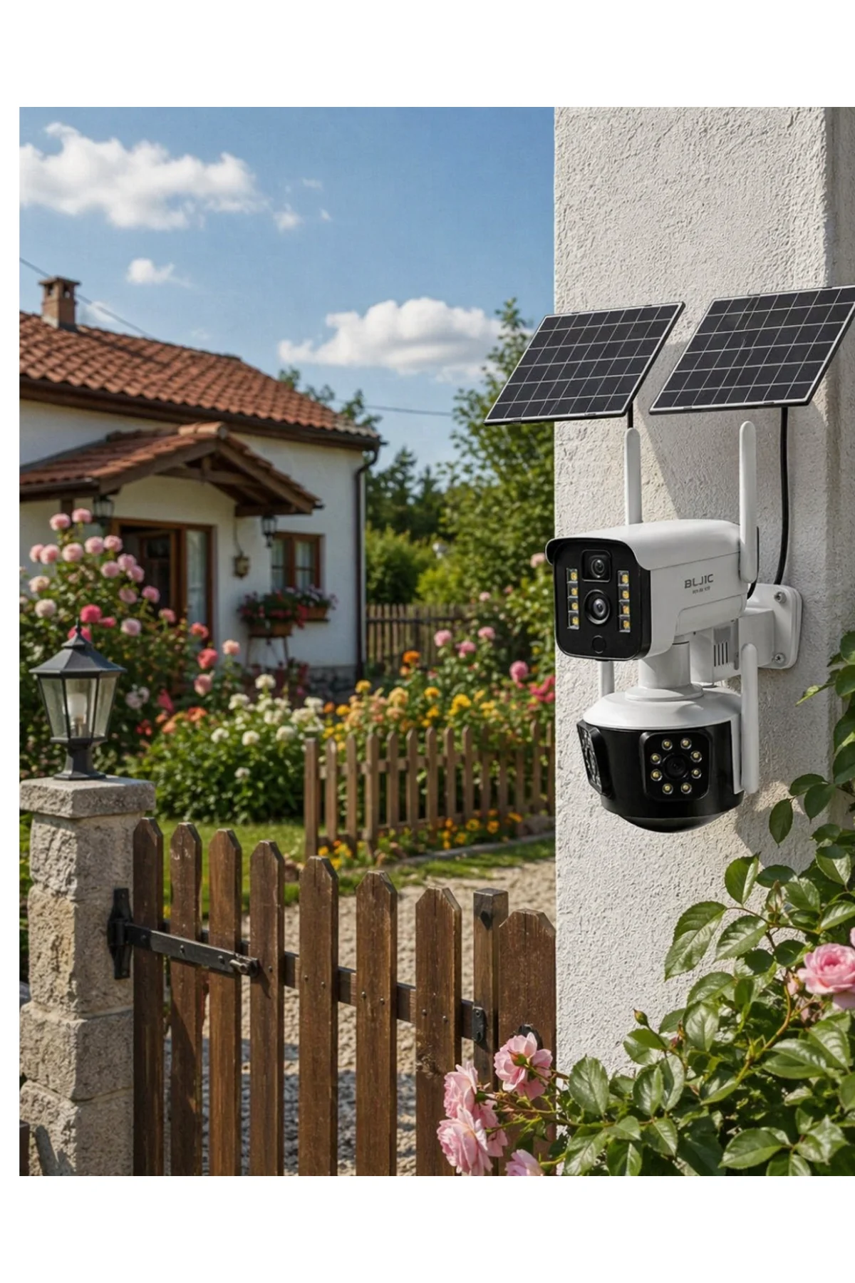 Güneş Enerjili Arsa Kamerası 4g Sım Kartlı Gece Görüşlü Solar Kamera 2 Yıl Garantili