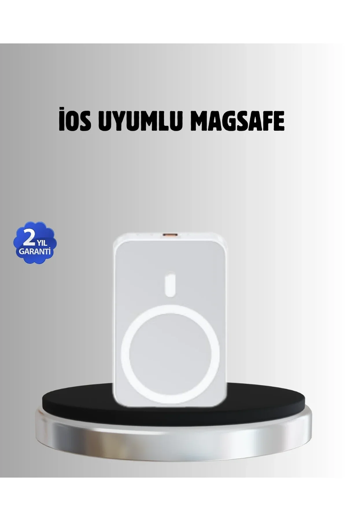 Magsafe Battery Pack – Kablosuz Hızlı Şarj, Kompakt Ve Taşınabilir Güç Bankası - Just Cheap Store Görsel 2