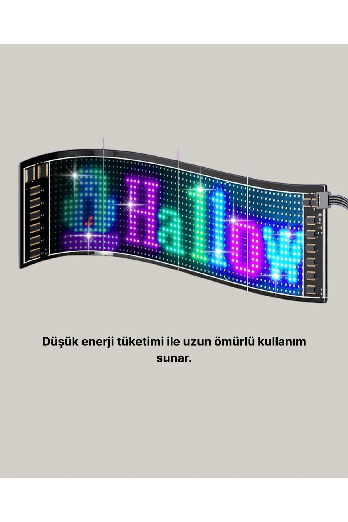 Şık Ve Fonksiyonel Rgb Led Panel Canlı Renk Yansımalı Işık Sistemi - Just Cheap Store Görsel 5