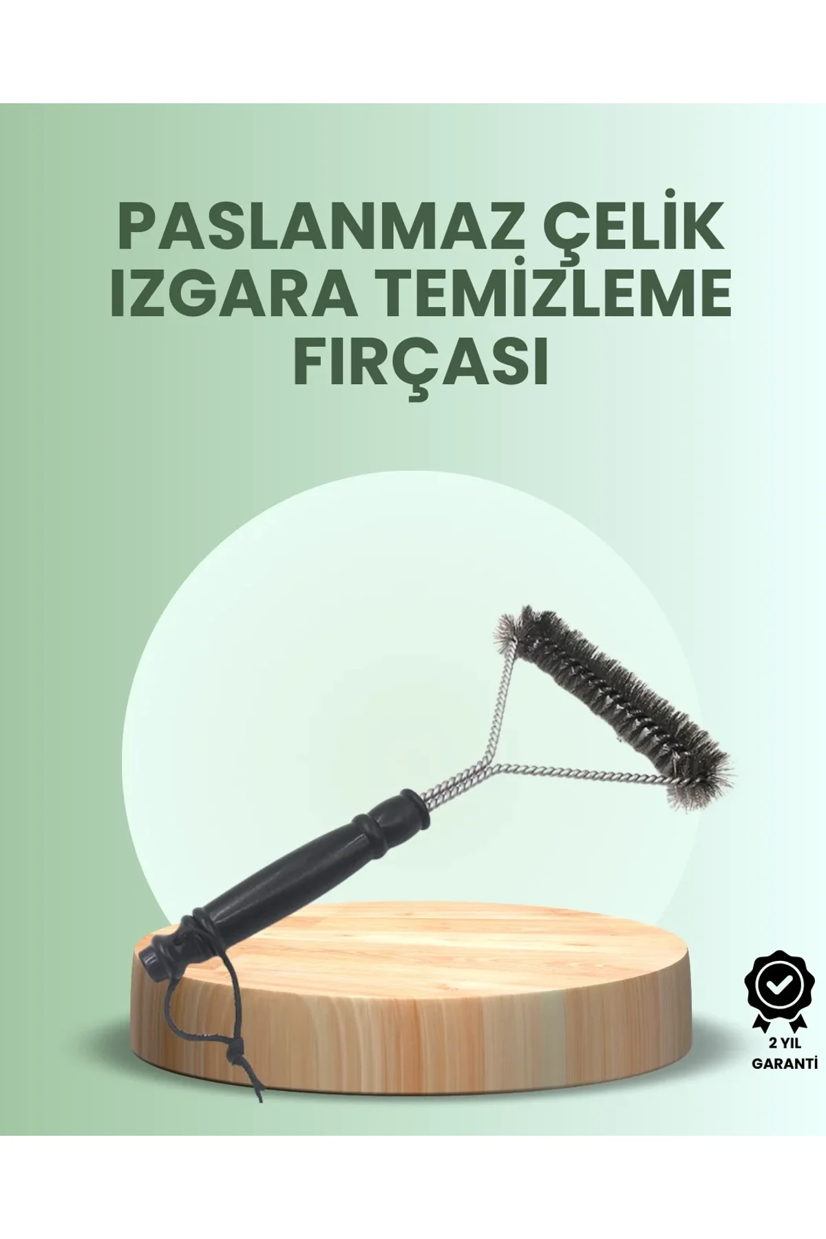 Barbekü Ve Mangal İçin Tel Izgara Temizleyici Fırça - Just Cheap Store Görsel 2
