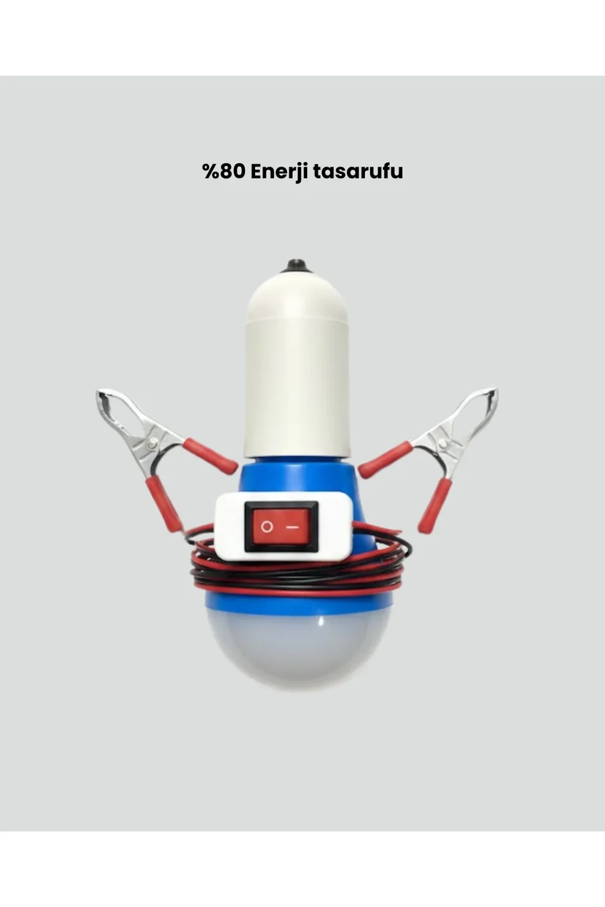 Aküden Çalışan 12v Led Ampul Taşınabilir Kullanım - Just Cheap Store Görsel 3