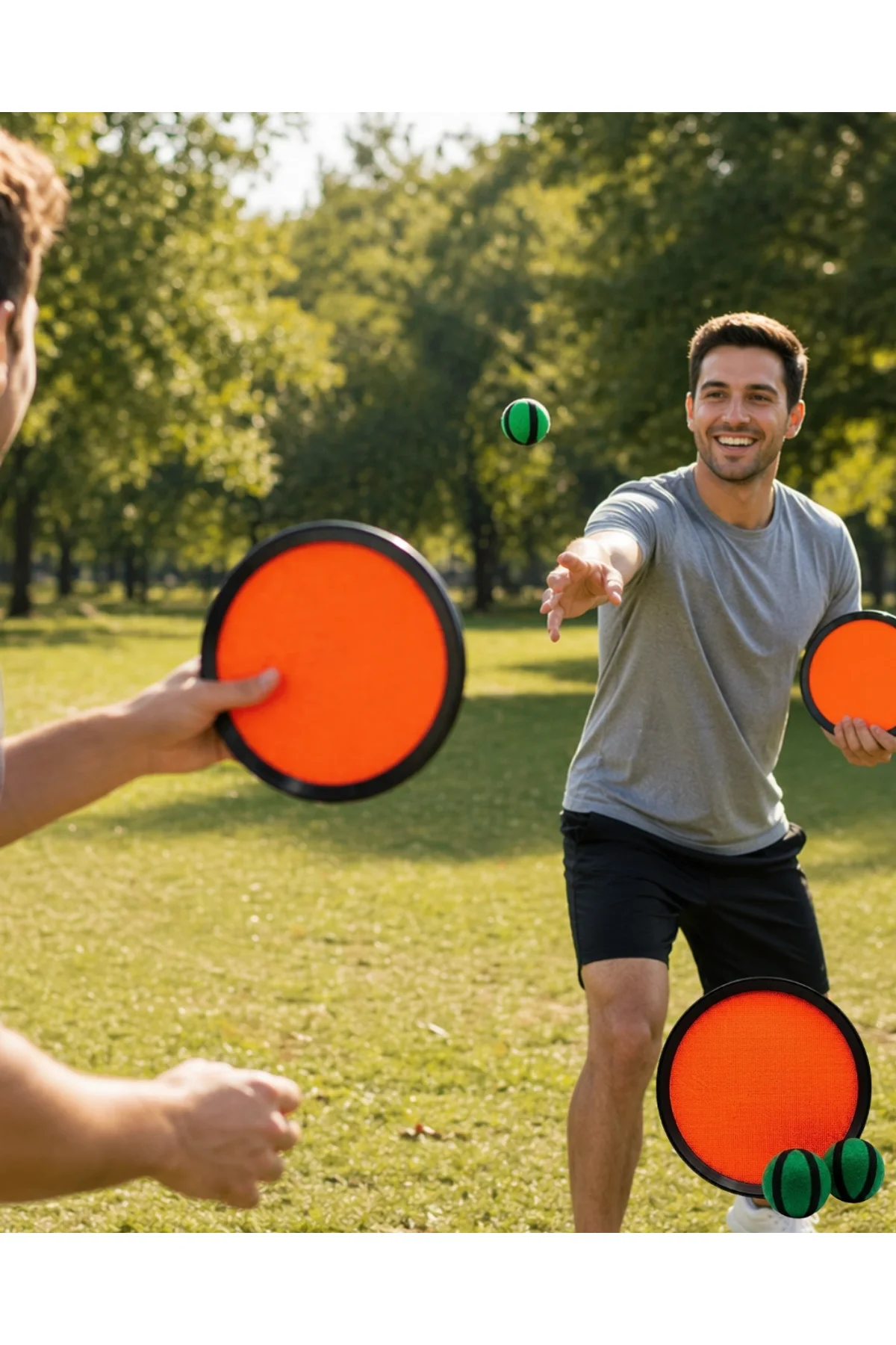 Catch Ball Set Çocuklar İçin Top Yakalama Oyunu Eğlence Seti