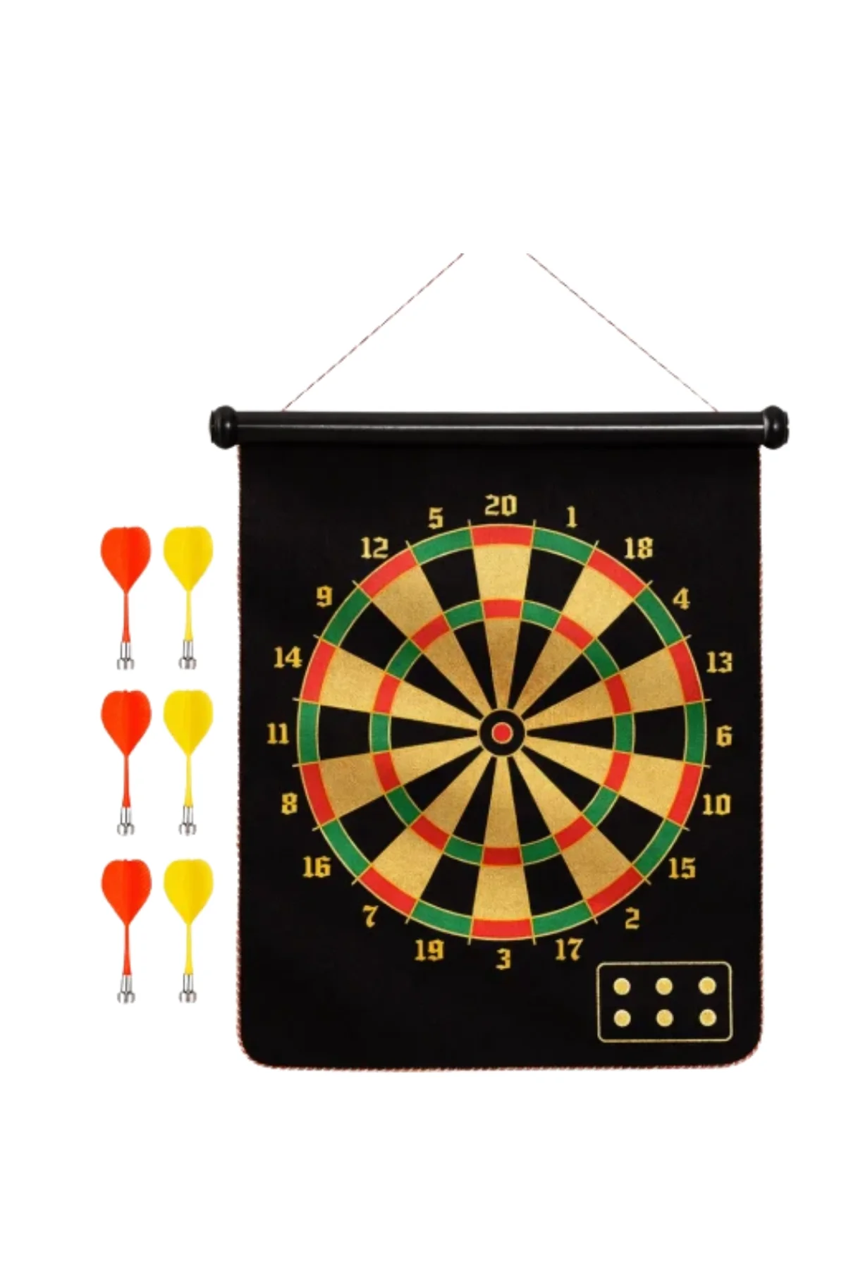 Güvenli Manyetik Dart Seti 6 Dart Oklu Eğlenceli Hedef Oyunu - Just Cheap Store Görsel 3