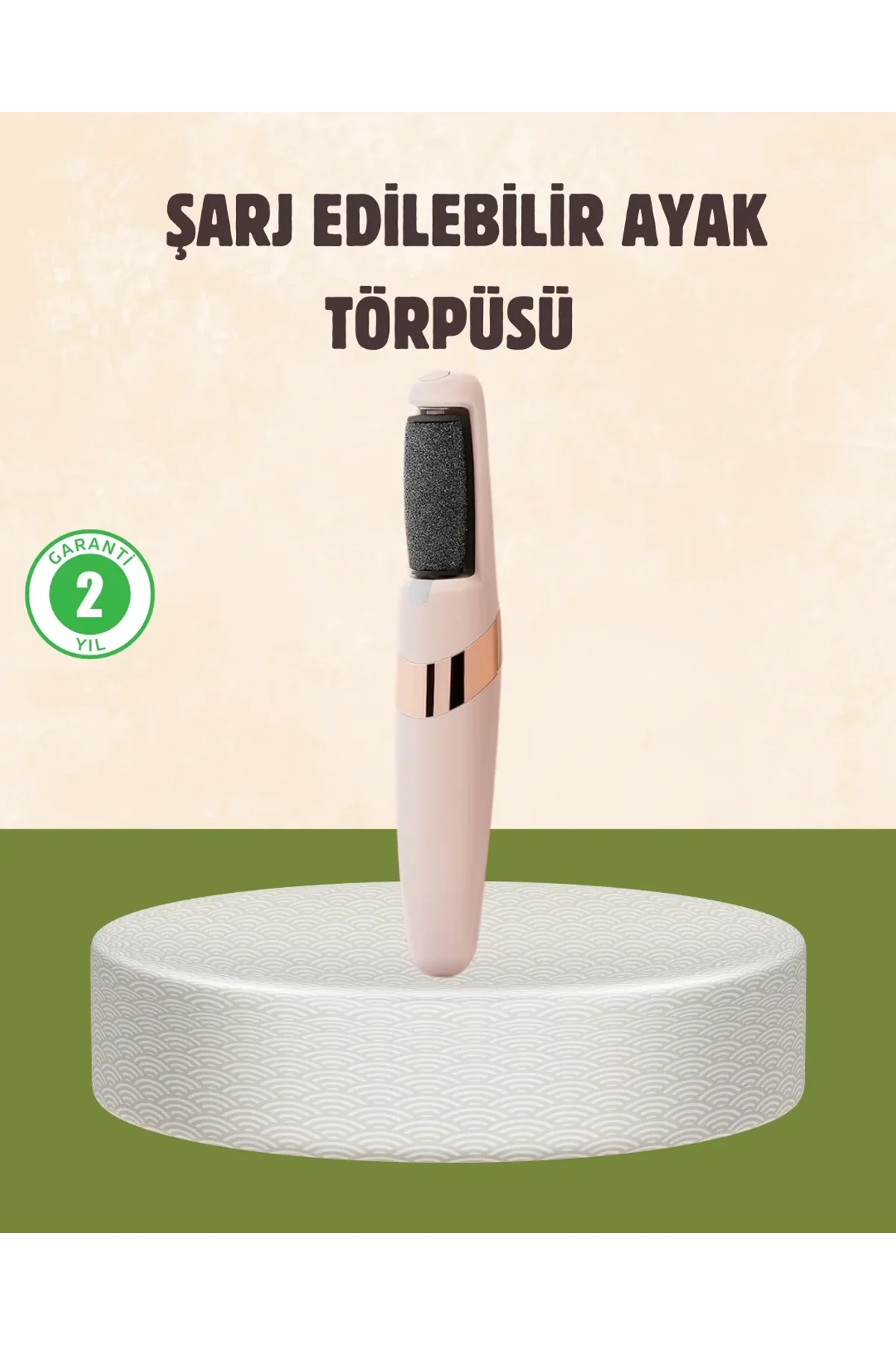 İki Hızlı Elektrikli Ayak Törpüsü Pürüzsüz Topuk Bakımı - Just Cheap Store Görsel 2