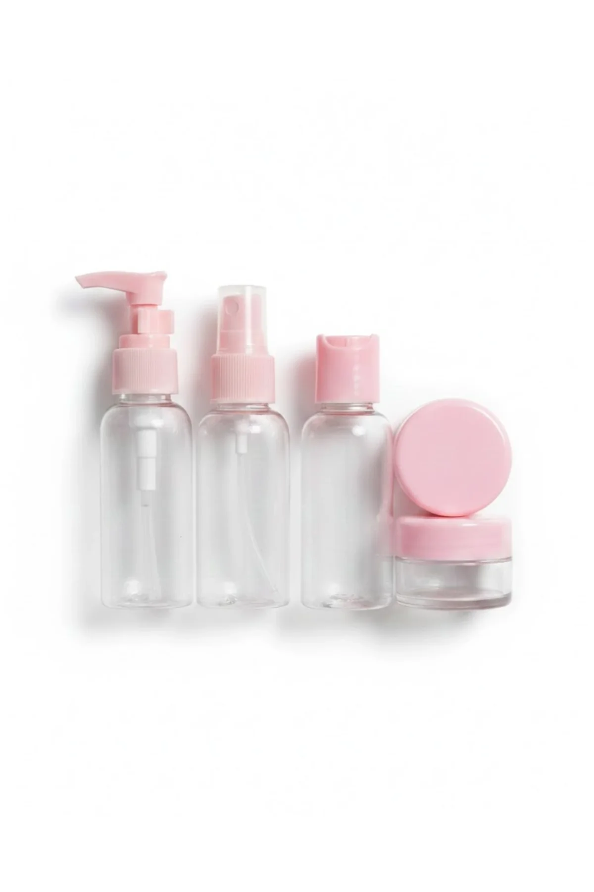 30 Ml 5’li Seyahat Banyo Şişe Seti Çantalı - Just Cheap Store Görsel 5