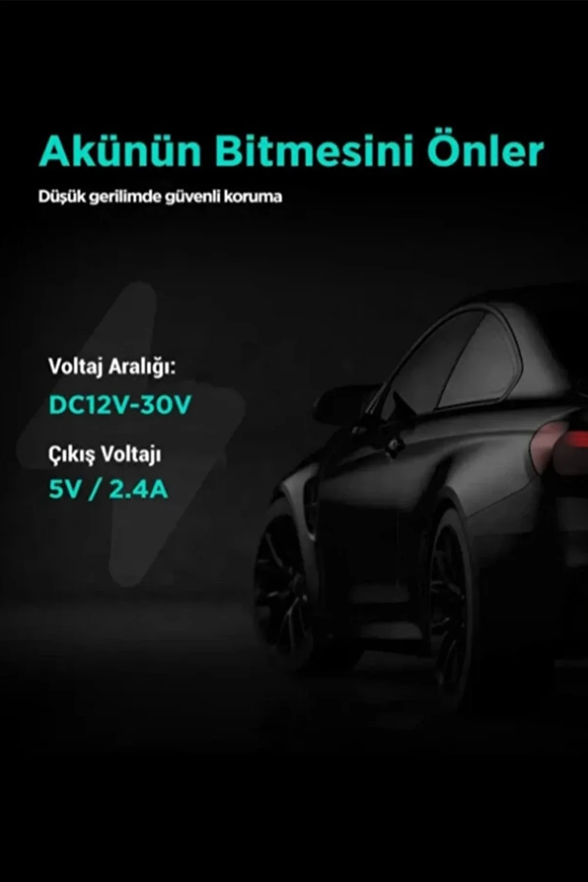 Park Modu Kablosu Type-c Akü Sigorta Bağlantı Kablosu Araç İçi Kamera Tüm Kameralara Uyumlu - Just Cheap Store Görsel 3