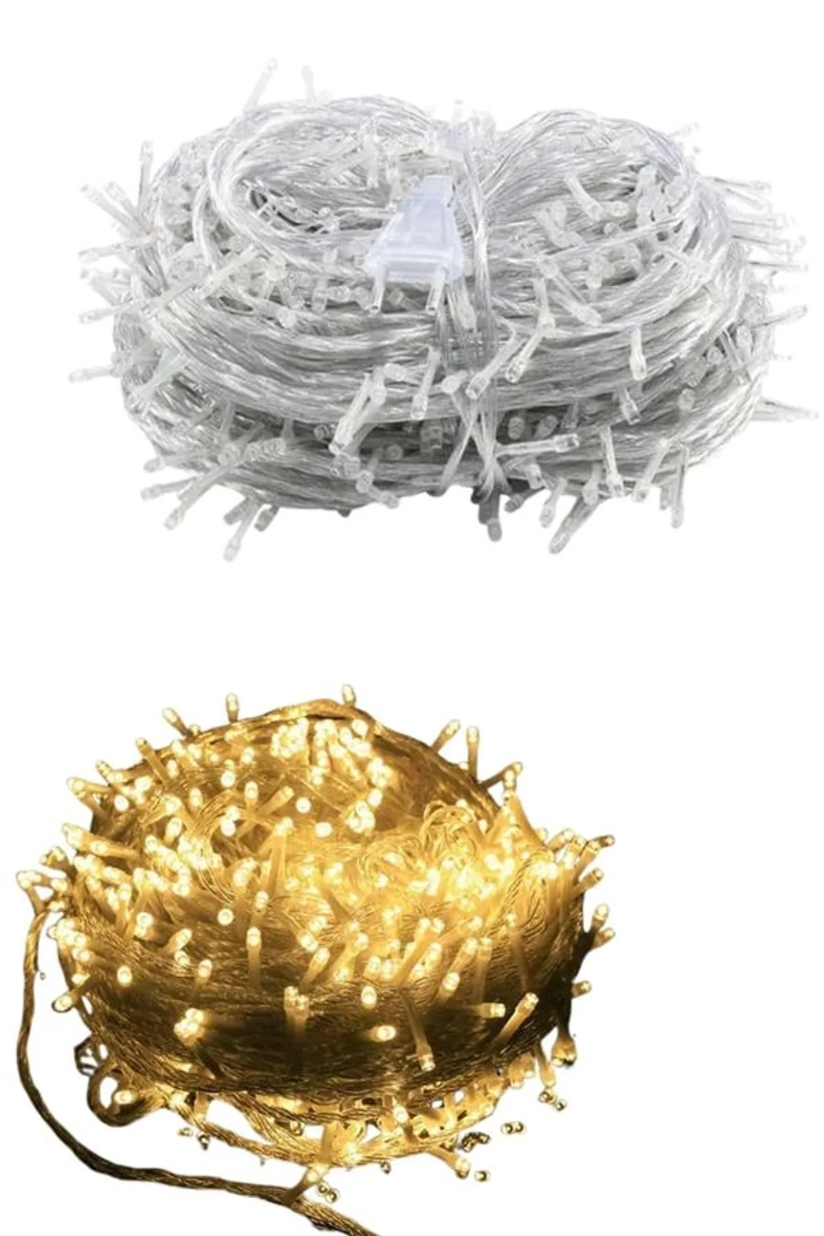 10 Metre Günışığı Led Işık Fişli Dekoratif Sarı Ton Aydınlatma 3 Modlu Led Şerit - Just Cheap Store Görsel 4