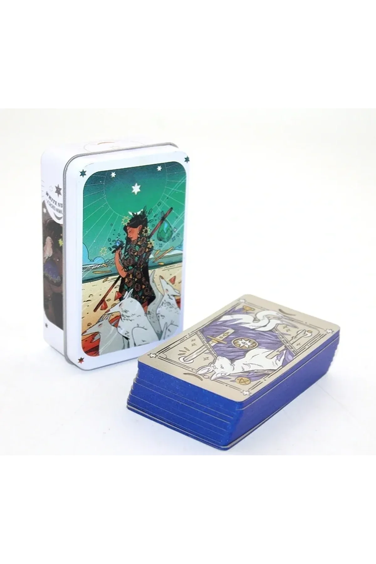 Metal Kutulu Tarot Kartı Alk2770 - Just Cheap Store Görsel 2
