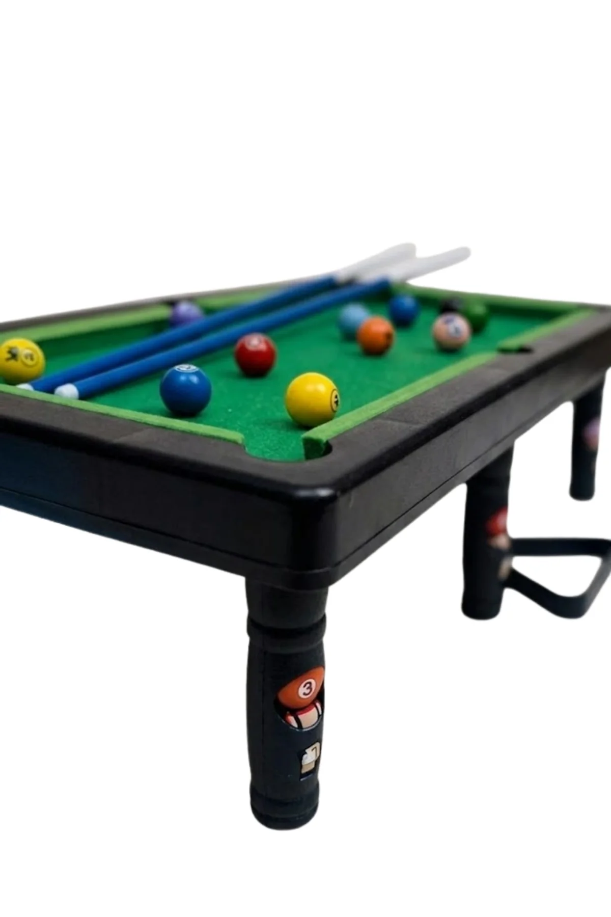 Mini Bilardo Oyunu Seti Evde Eğlenceli Masa Oyunu Çocuk Ve Aile - Just Cheap Store Görsel 5
