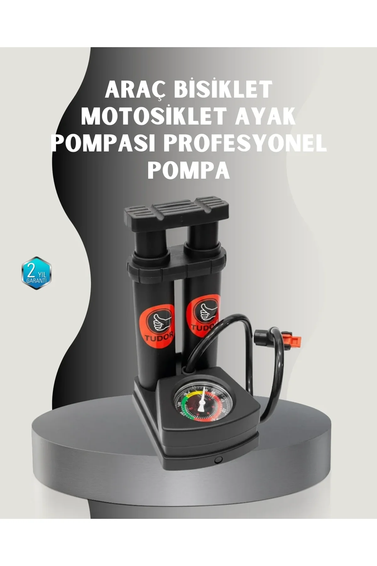 Ayak Basmalı Hava Pompası Şişme Ürünler Ve Lastikler İçin - Just Cheap Store Görsel 2