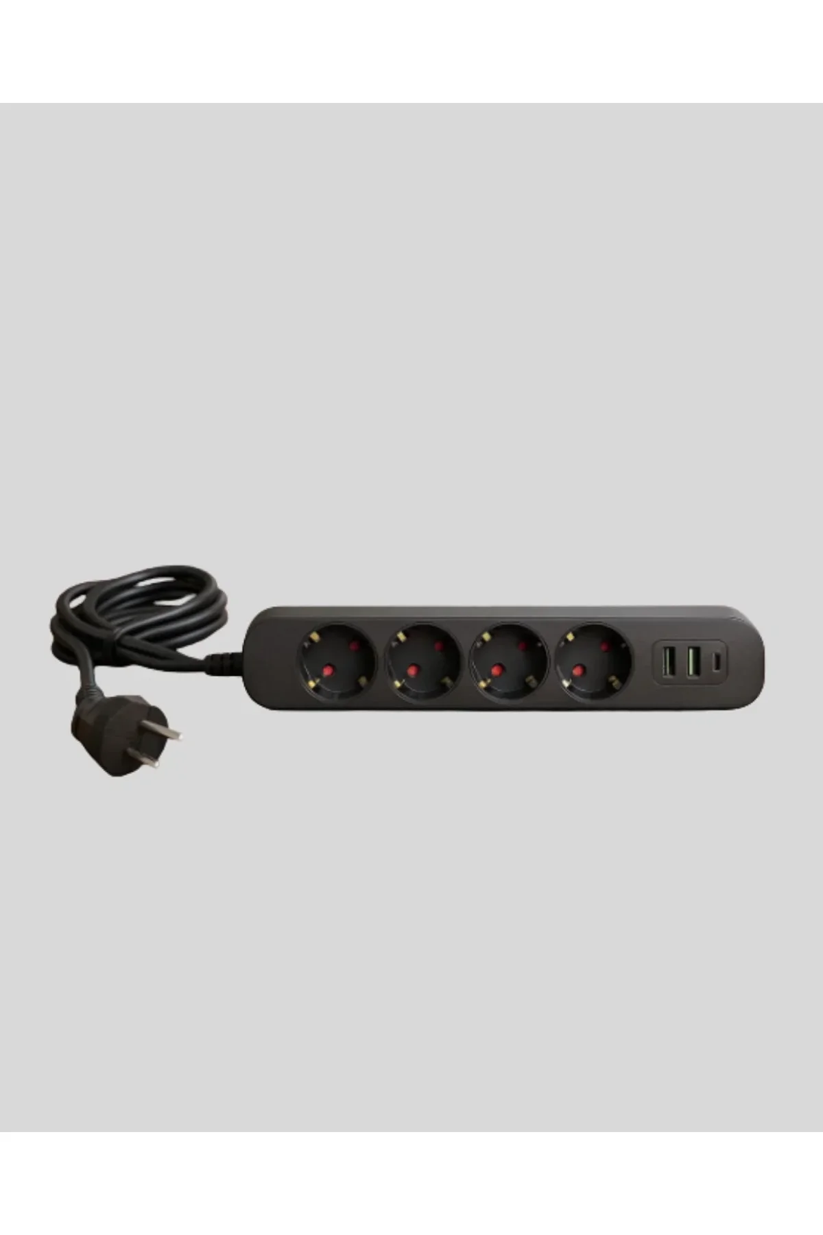 Led Anahtarlı Akım Korumalı Çoklu Priz 4 Priz 3 Usb Girişli - Just Cheap Store Görsel 2