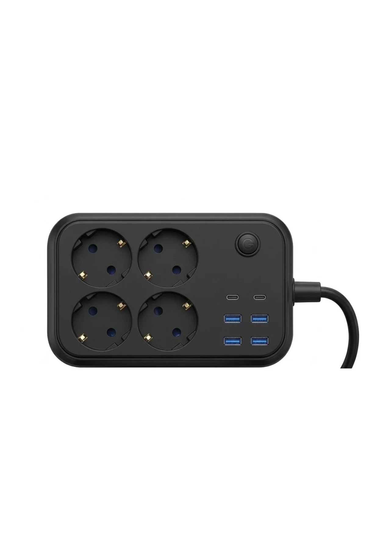 Akım Korumalı Çoklu Priz 4 Usb 2 Type C 4 Priz Güvenli Ve Hızlı Şarj - Just Cheap Store Görsel 5