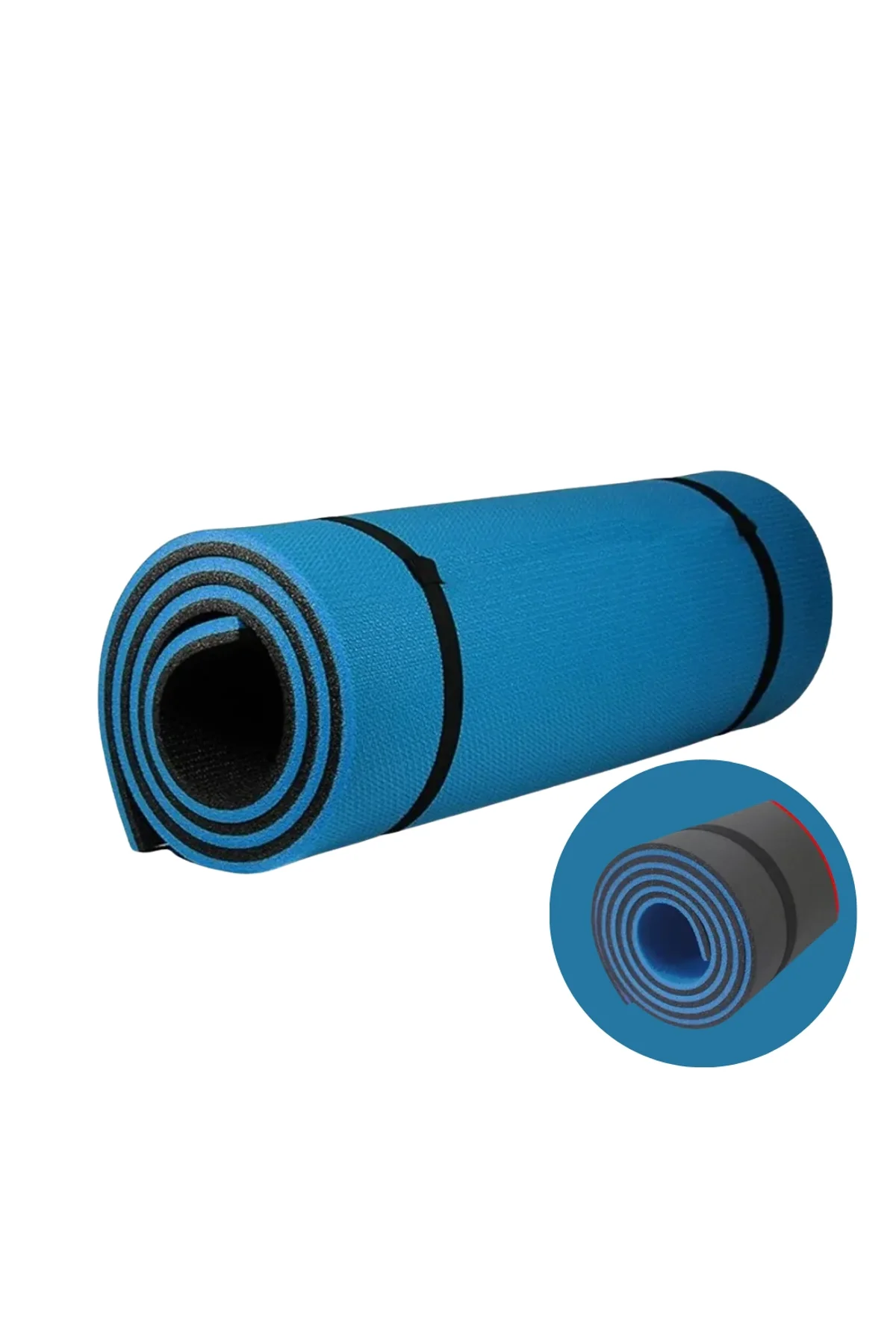 10 Mm Fitness Minderi Tırtıklı Kaymaz Yüzey Esnek Darbe Emici Eva Yapı - Just Cheap Store Görsel 5