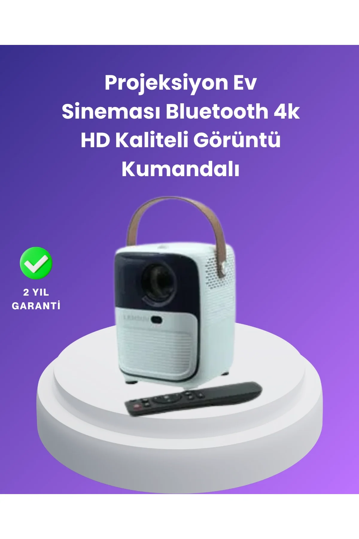 Çoklu Giriş Destekli Projektör – Hdmı, Usb Ve Kulaklık Bağlantı Seçenekleriyle Geniş Uyumluluk