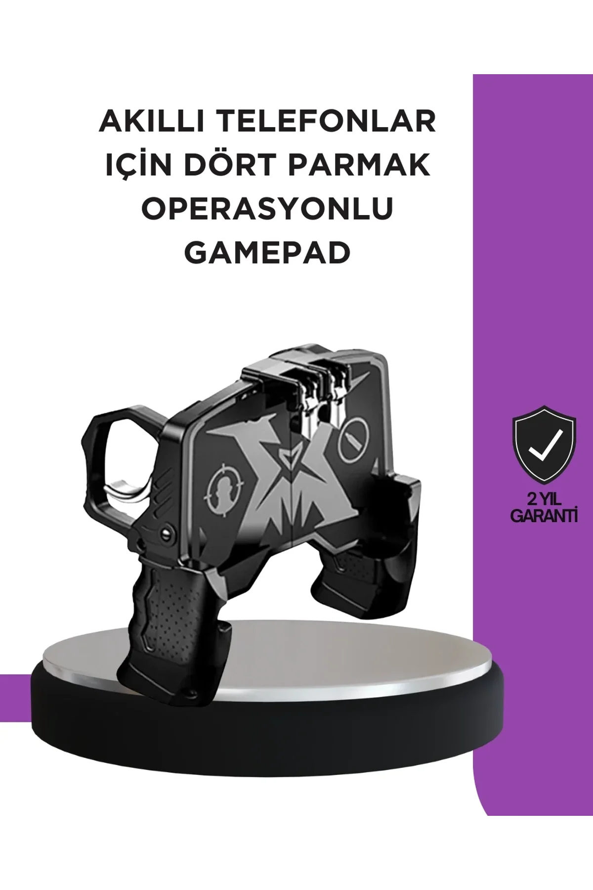 Tetikli Mobil Gamepad Ergonomik Kavramalı Oyun Aparatı