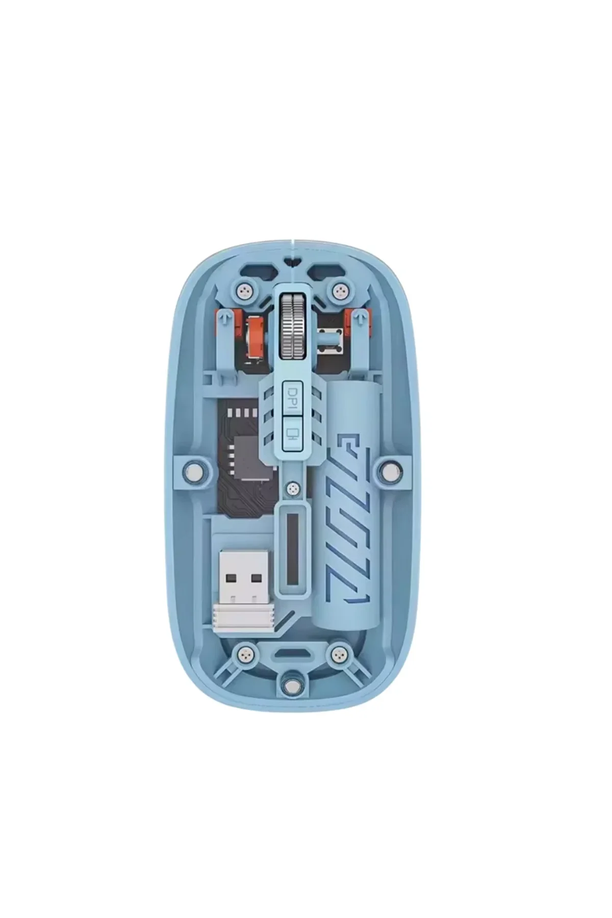 Mavi Kablosuz Mouse Bluetooth Ve Usb Çift Mod Bağlantılı - Just Cheap Store Görsel 2