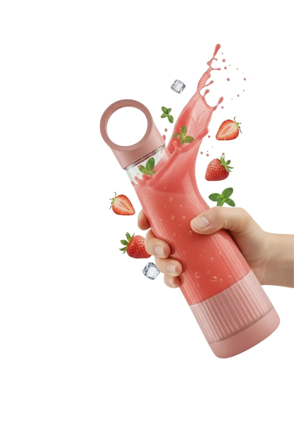 Usb Şarjlı Taşınabilir Smoothie Ve Meyve Blender - Just Cheap Store Görsel 2