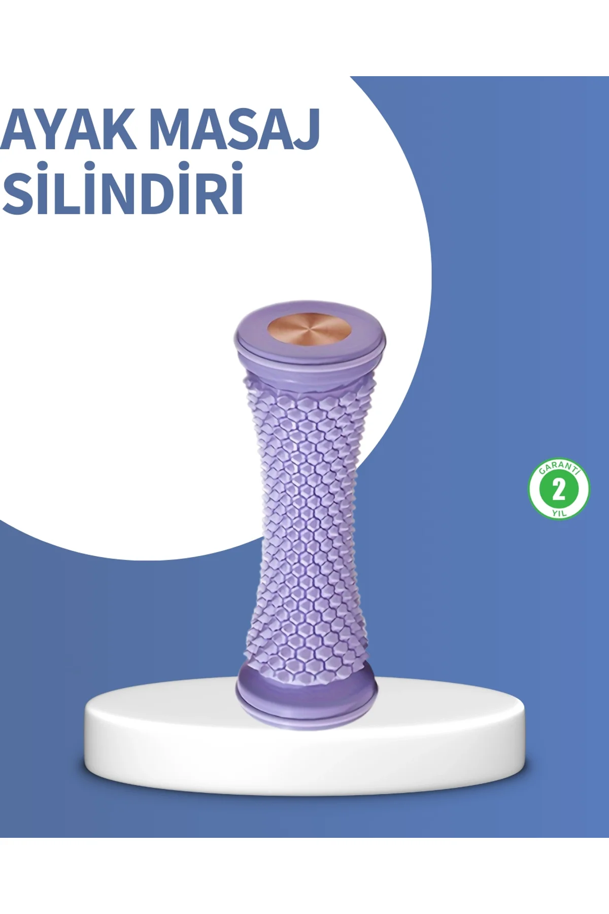 Derin Doku Ayak Masaj Silindiri Plantar Fasiit Topuk Ağrısı İçin