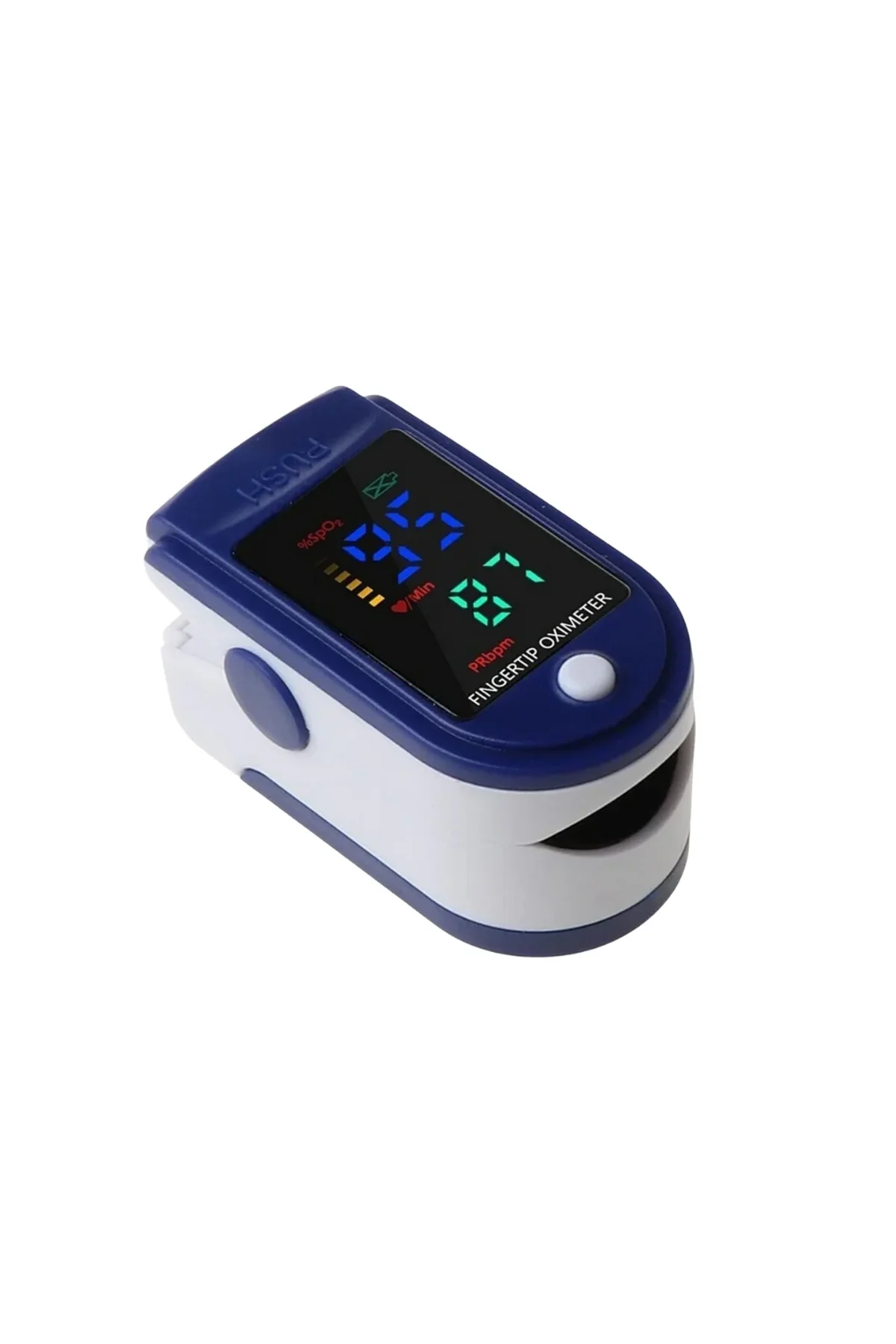 Kolay Kullanımlı Parmak Tipi Pulse Oksimetre Ev Tipi Kullanım - Just Cheap Store Görsel 2
