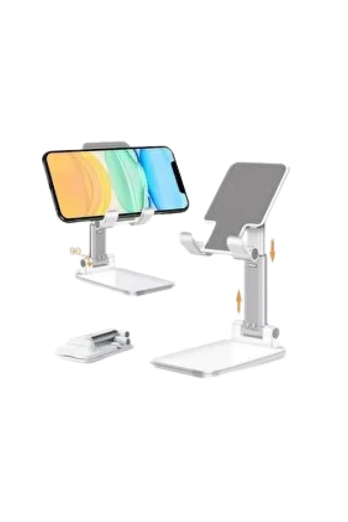 Kaymaz Silikon Yüzeyli Ergonomik Telefon Standı - Just Cheap Store Görsel 2