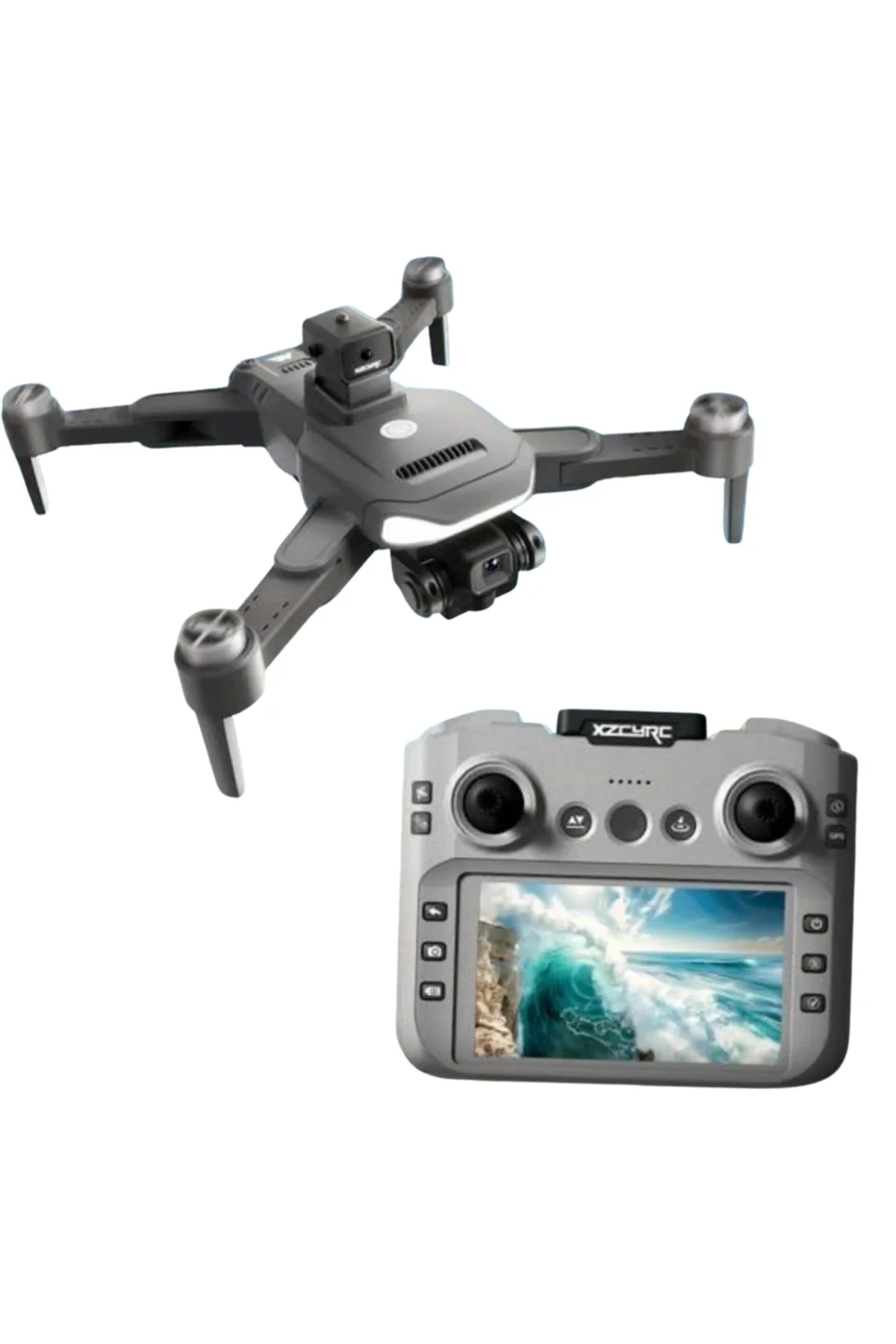 Gps Ve Engel Sensörlü Katlanabilir Drone Uzun Uçuş Süresi Ve Stabil Görüntüleme Teknolojisi - Just Cheap Store Görsel 4