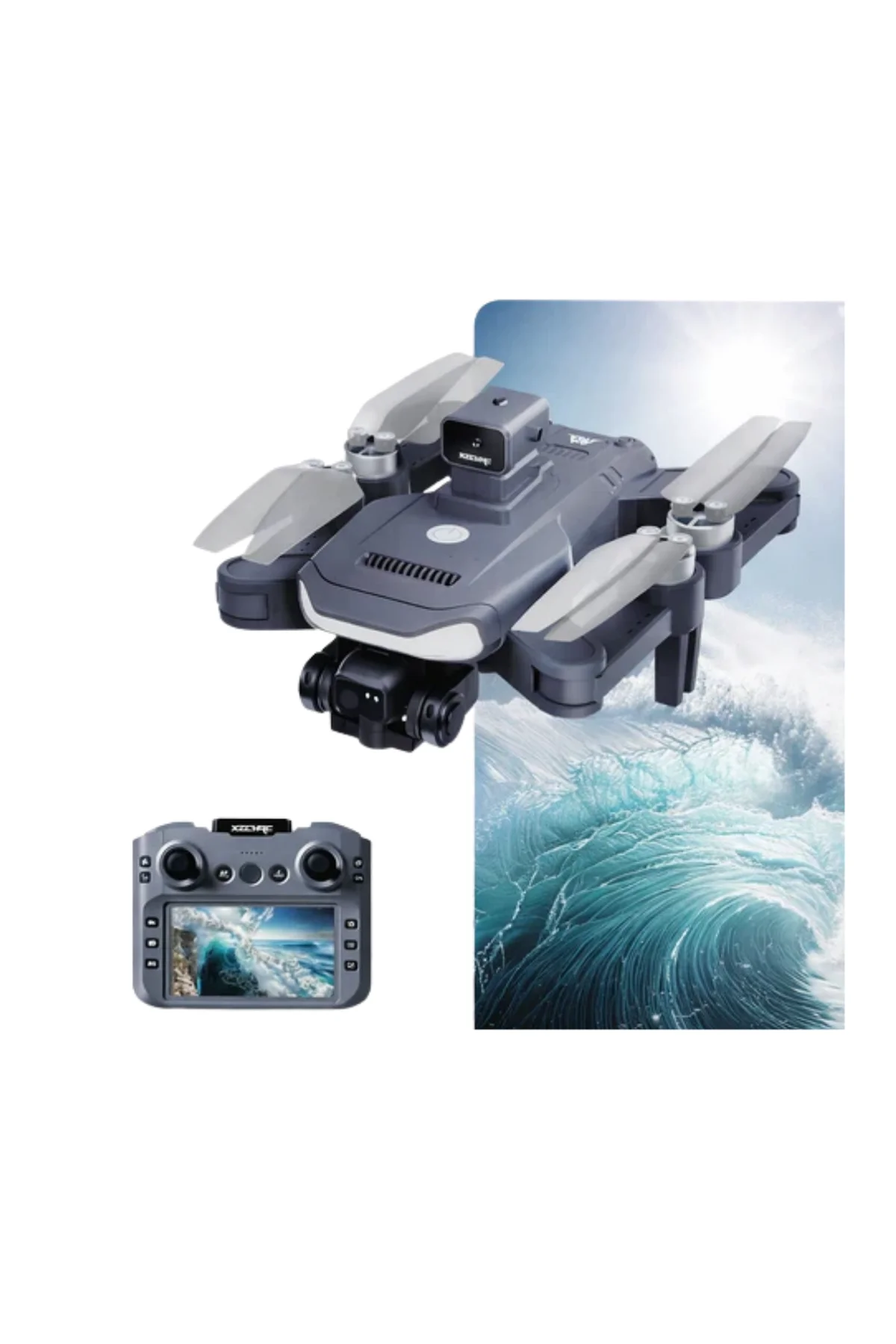 Gps Ve Engel Sensörlü Katlanabilir Drone Uzun Uçuş Süresi Ve Stabil Görüntüleme Teknolojisi - Just Cheap Store Görsel 5